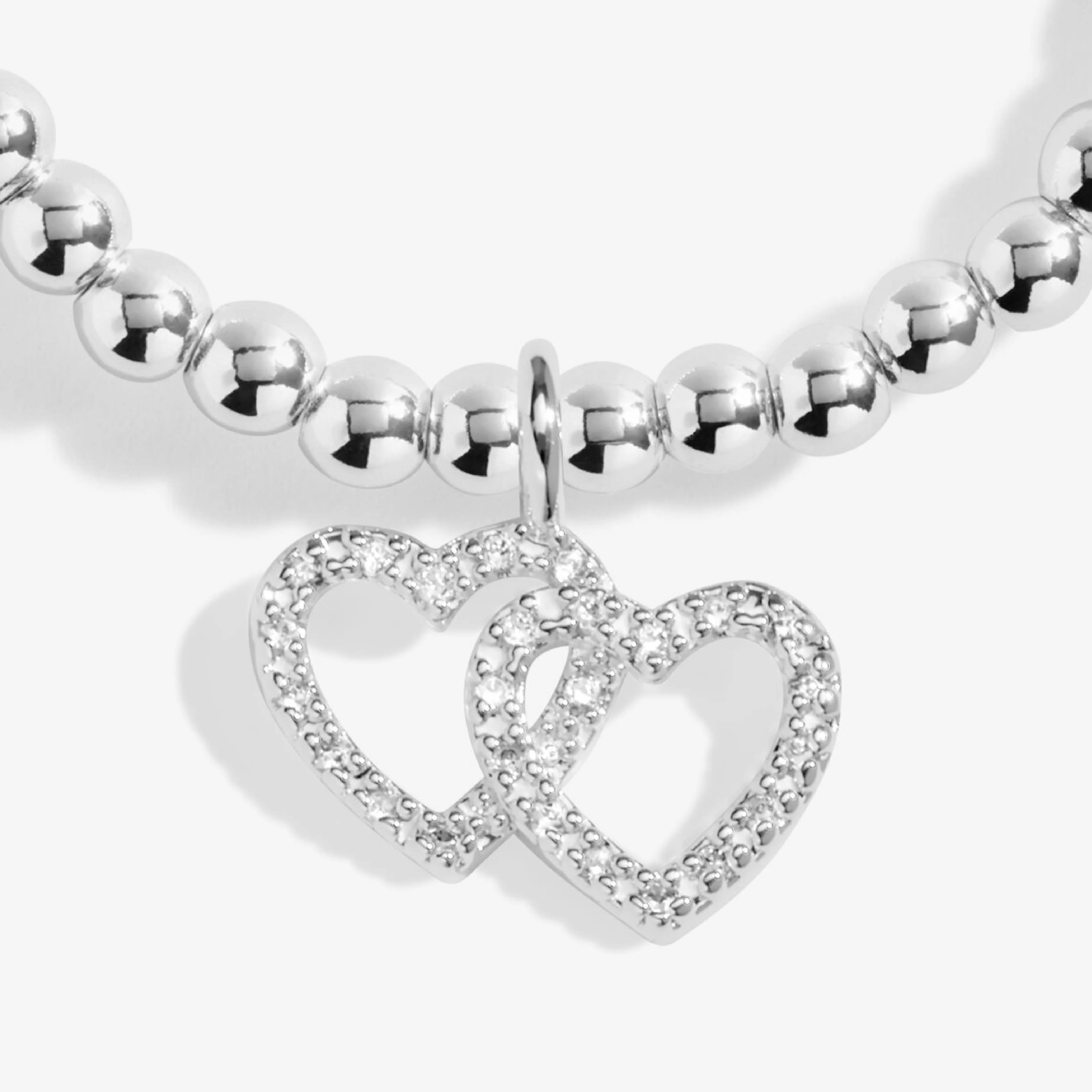 Christmas A Little 'Merry Christmas Fabulous Friend' Bracelet | Silver Plated - Image 4