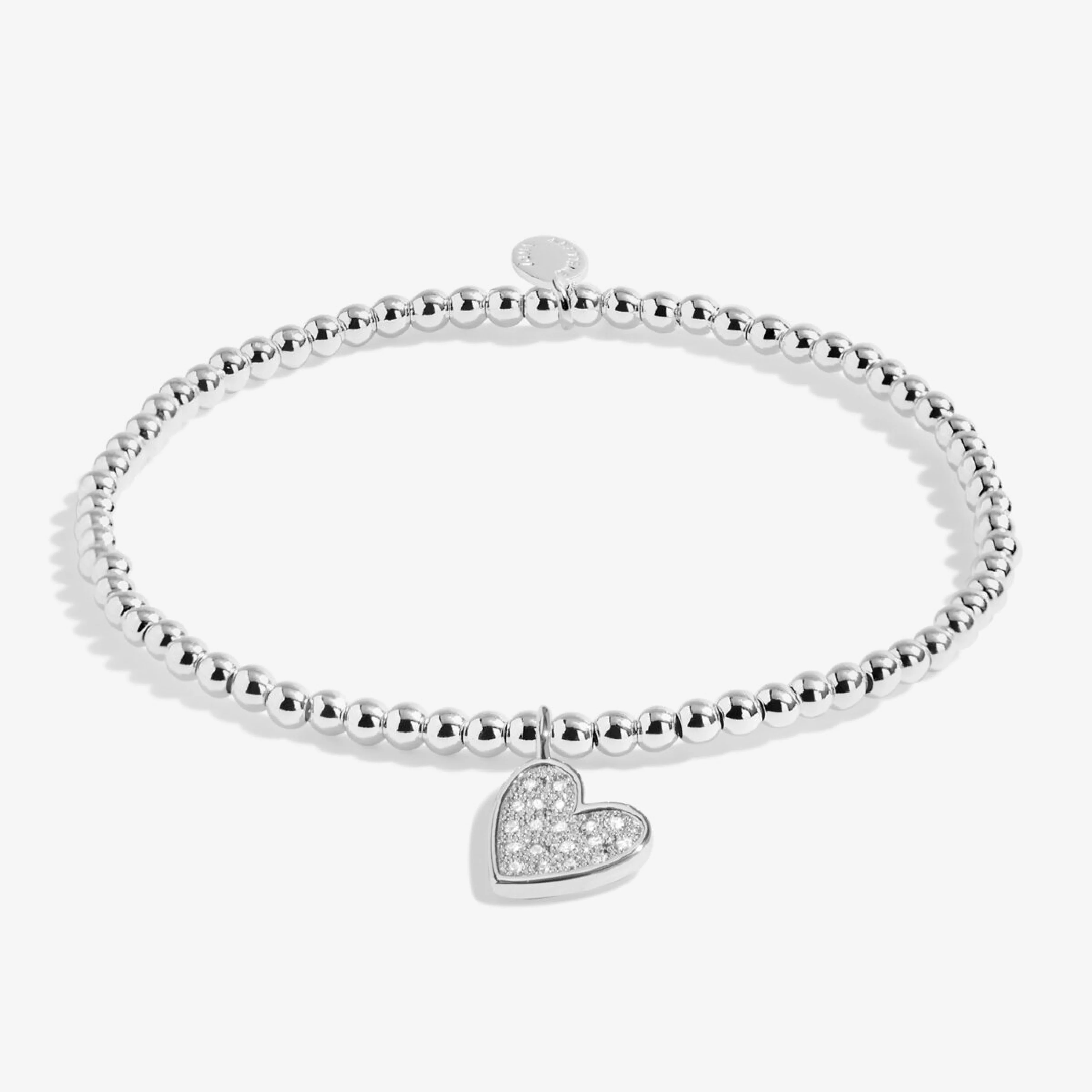 Christmas A Little 'Merry Christmas Lovely Daughter' Bracelet | Silver Plated - Image 3