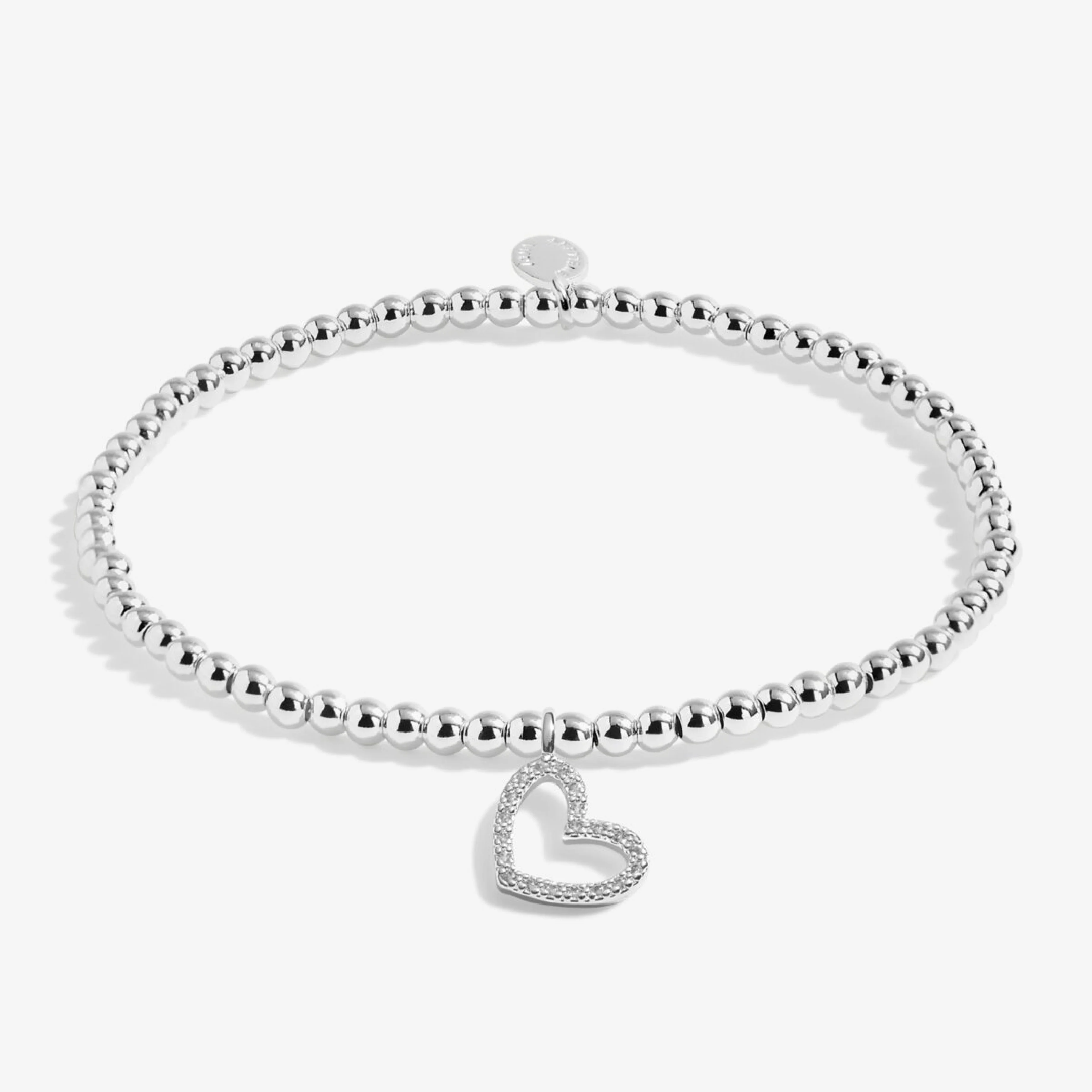 Christmas A Little 'Merry Christmas Super Sister' Bracelet | Silver Plated - Image 3