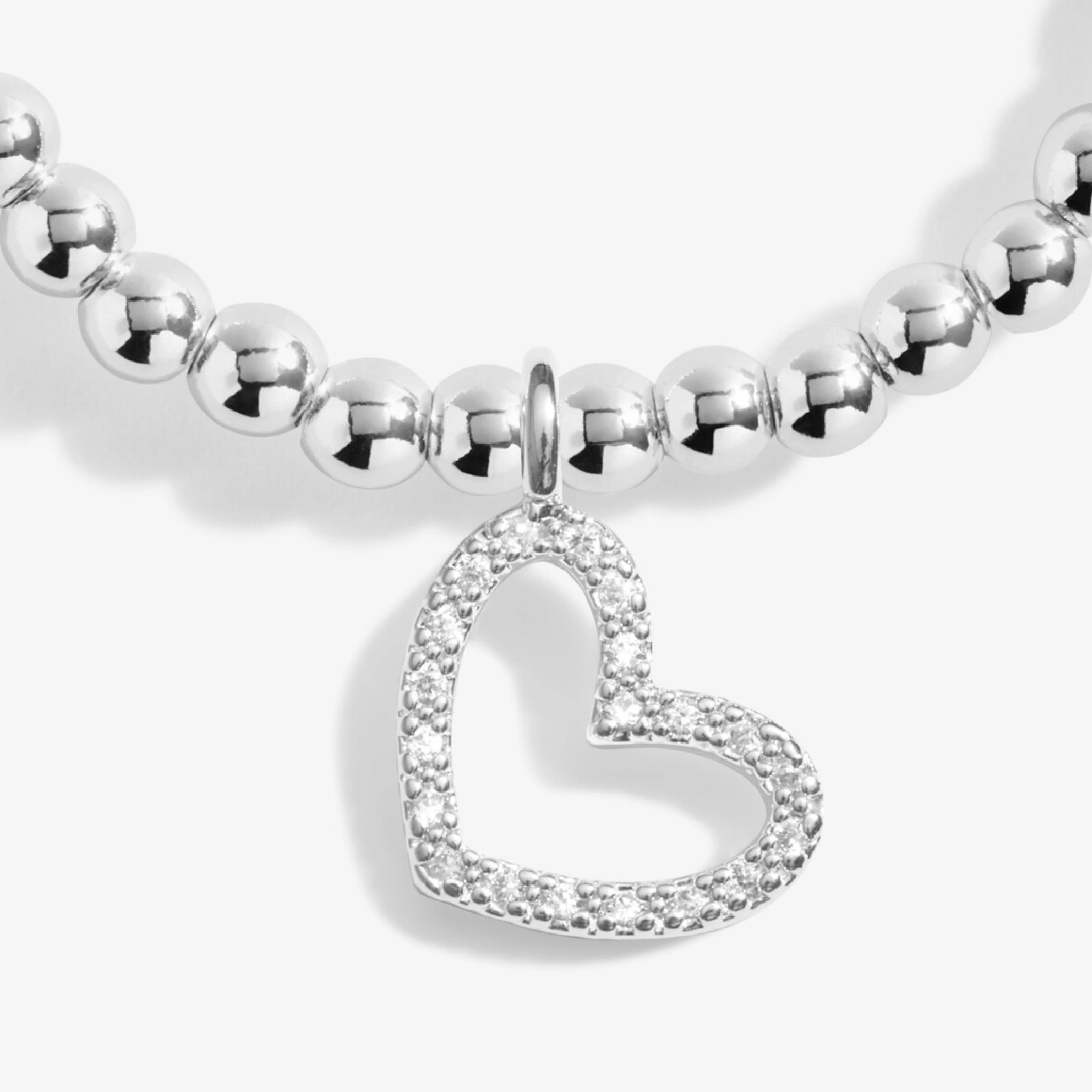 Christmas A Little 'Merry Christmas Super Sister' Bracelet | Silver Plated - Image 4