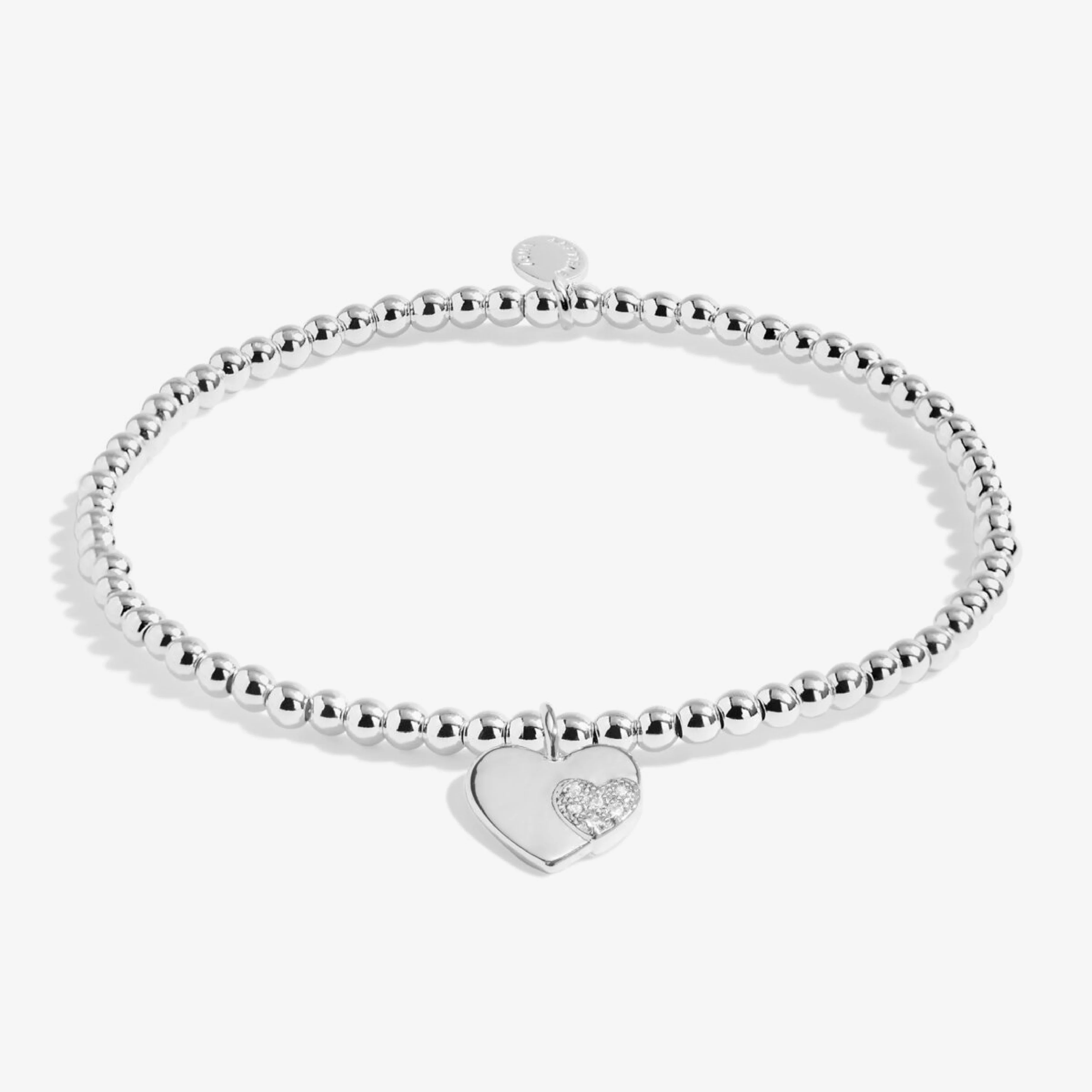 Christmas A Little 'Merry Christmas Wonderful Mum' Bracelet | Silver Plated - Image 3