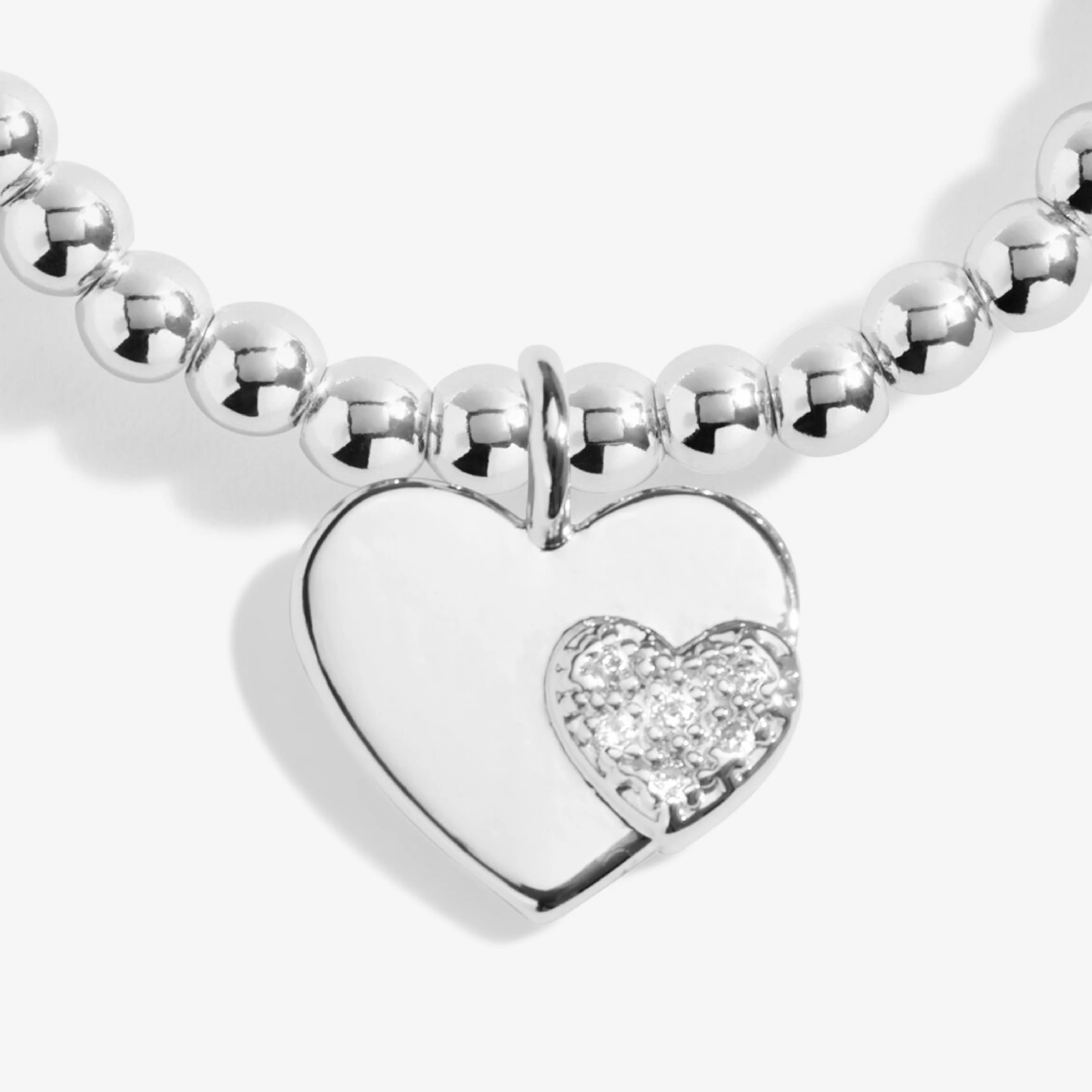 Christmas A Little 'Merry Christmas Wonderful Mum' Bracelet | Silver Plated - Image 4