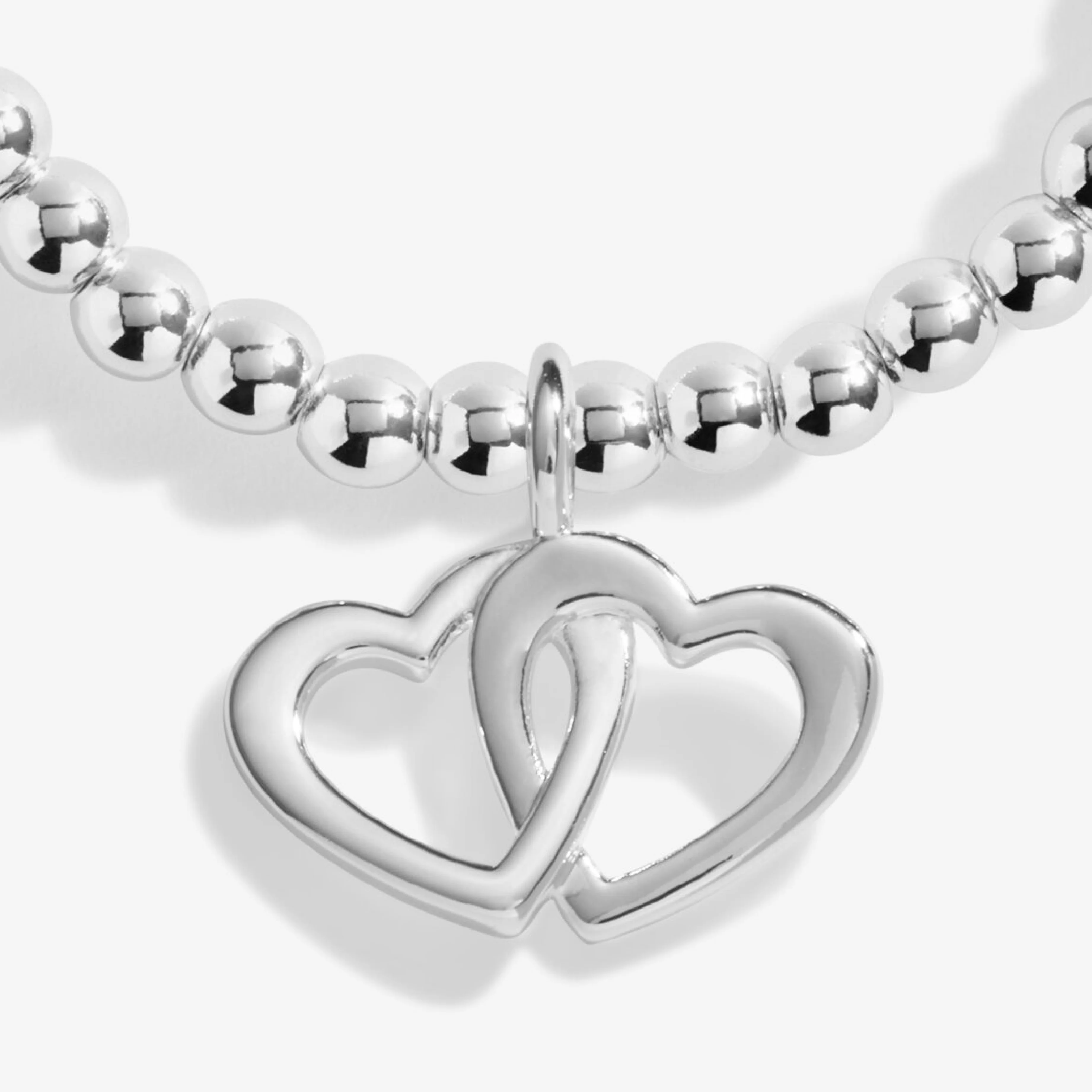 Christmas Cracker 'Merry Christmas Fabulous Friend Bracelet | Silver Plated - Image 4