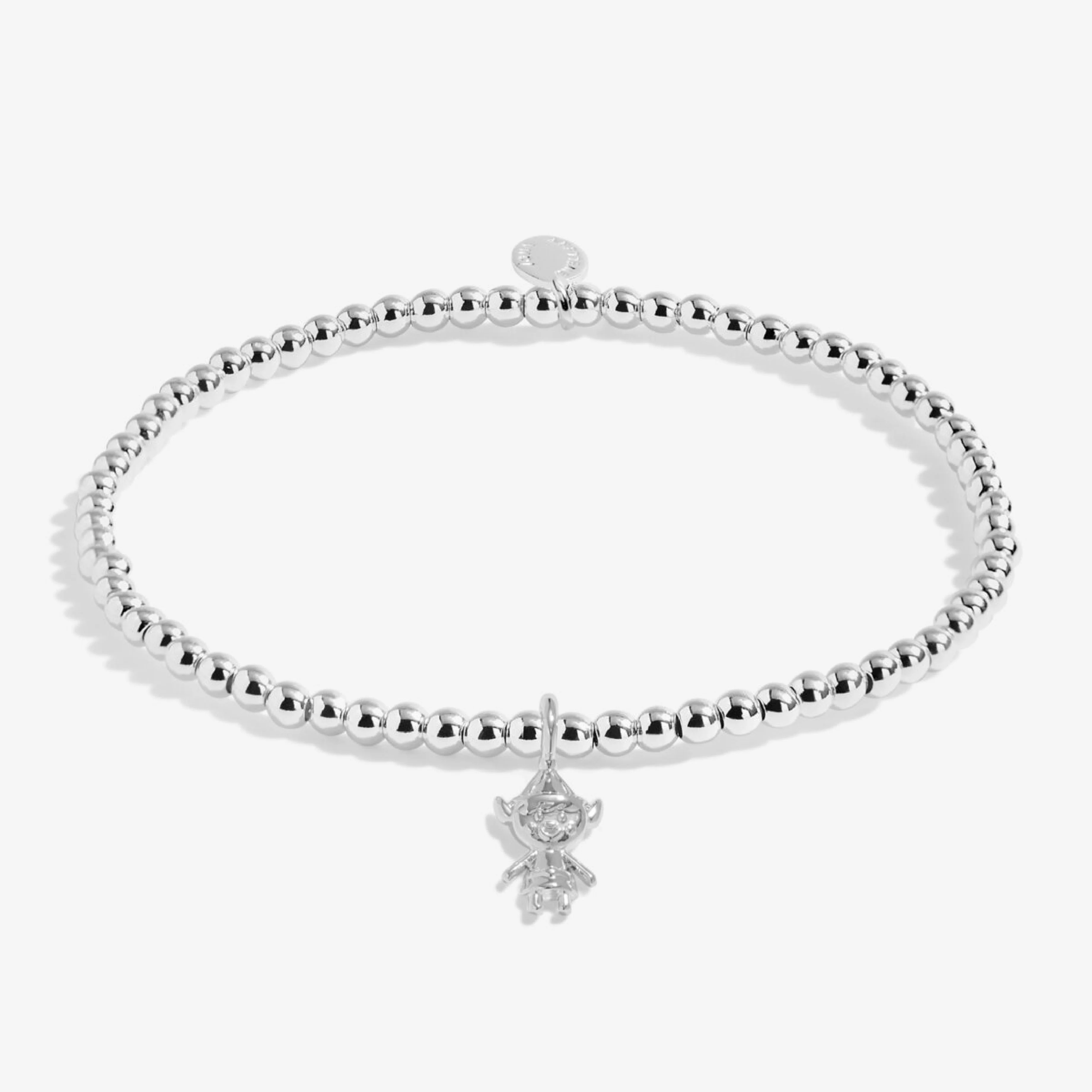 Kids’ Love From Santa 'Christmas Elf' Bracelet | Silver Plated - Image 2