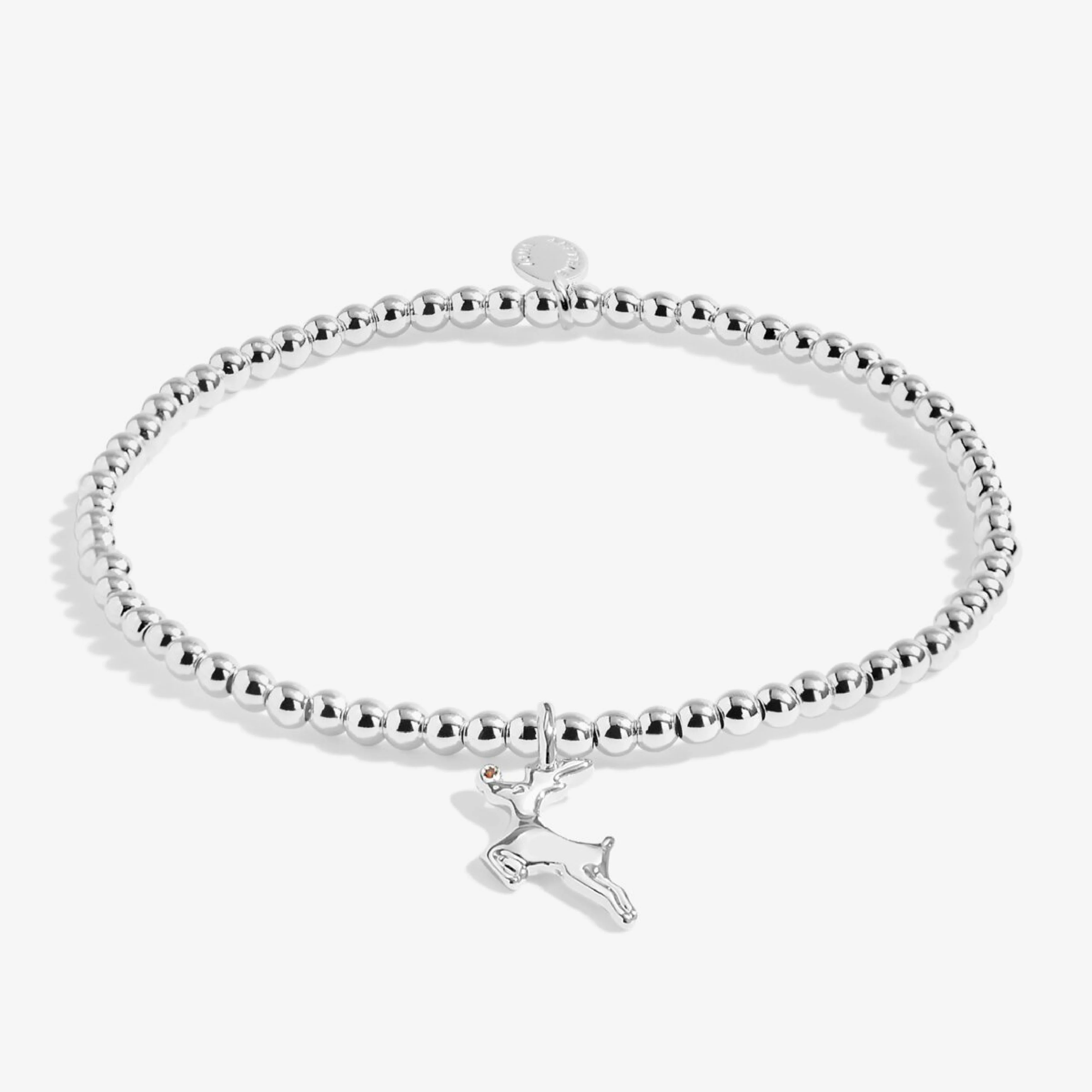Kids’ Love From Santa 'Rudolph The Reindeer' Bracelet | Silver Plated - Image 2