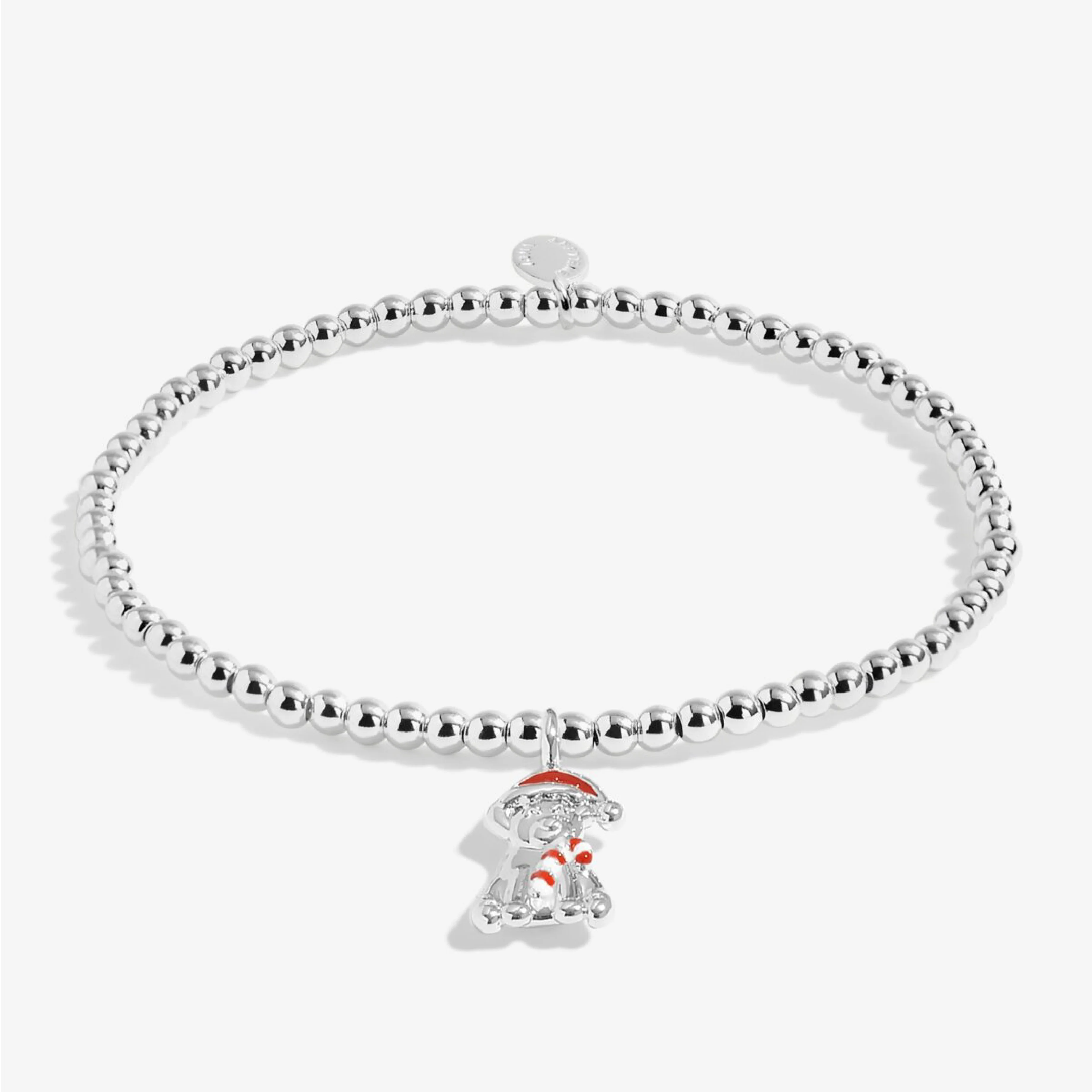 Kids’ Love From Santa 'Santa Paws' Bracelet | Silver Plated - Image 2