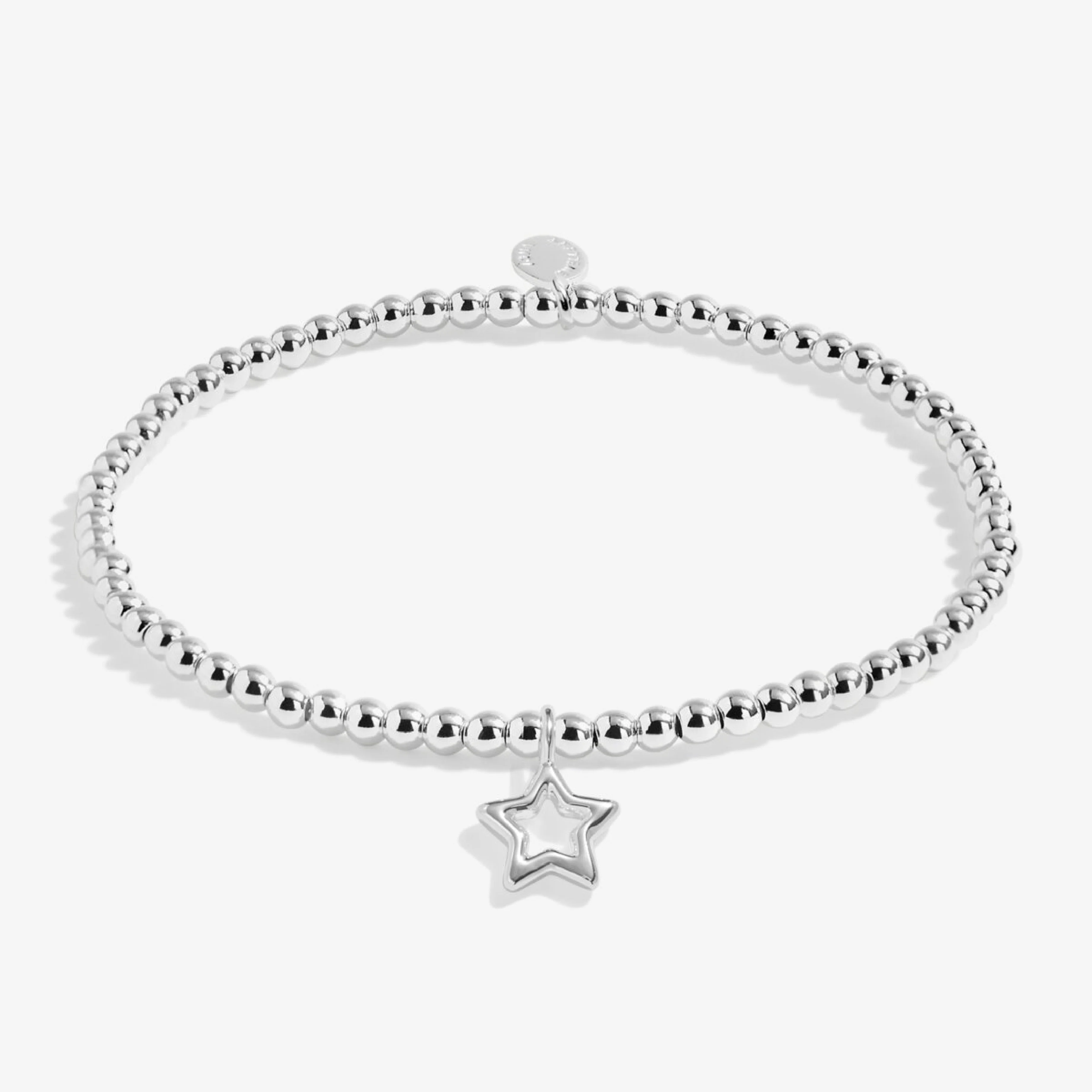 Kids' Stocking A Little Gift Set | 'Happy Christmas' Bracelet & Hair Clips | Silver Plated - Image 4