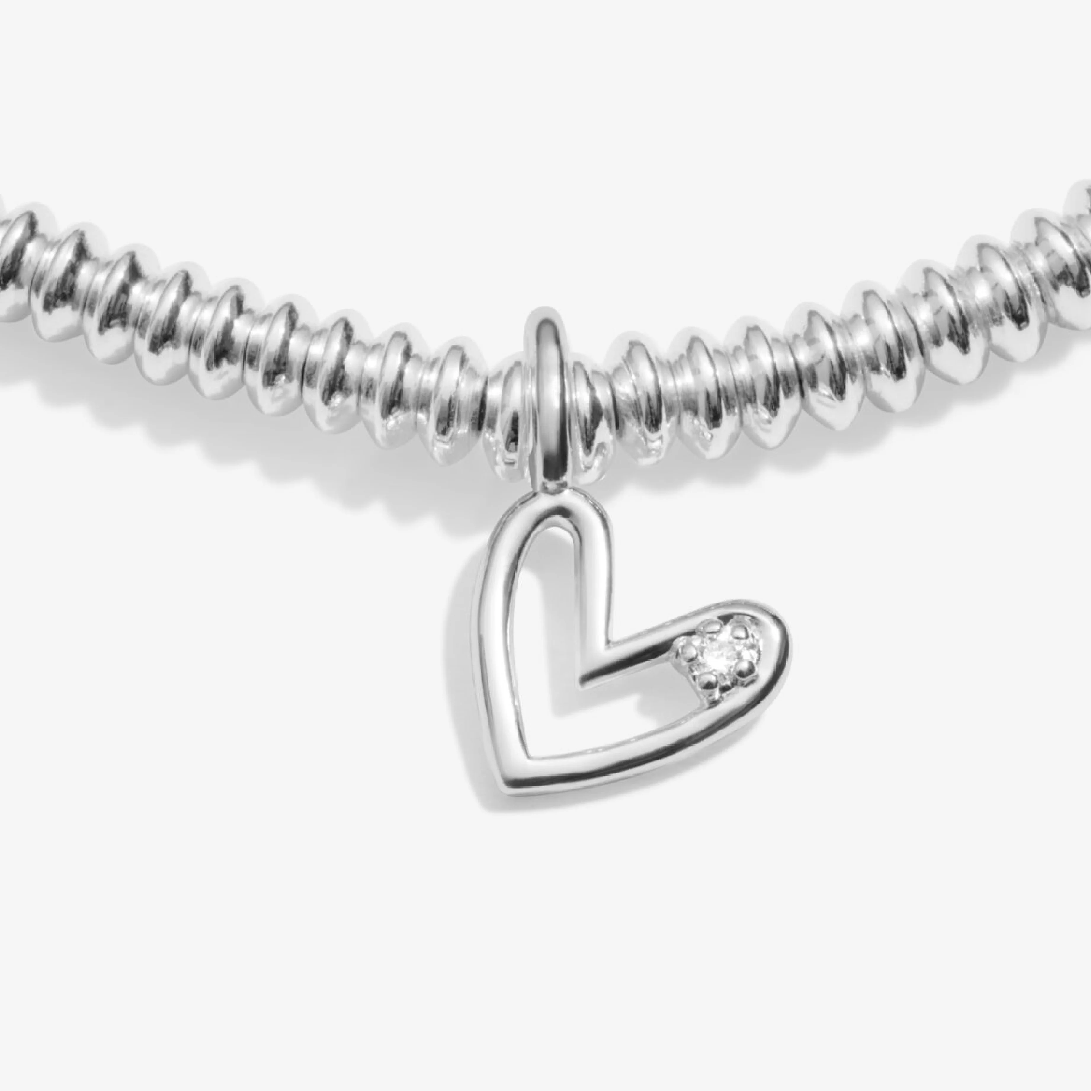 Laboratory Grown Diamond A Little 'Happy 21st Birthday' Bracelet | Silver Plated - Image 4