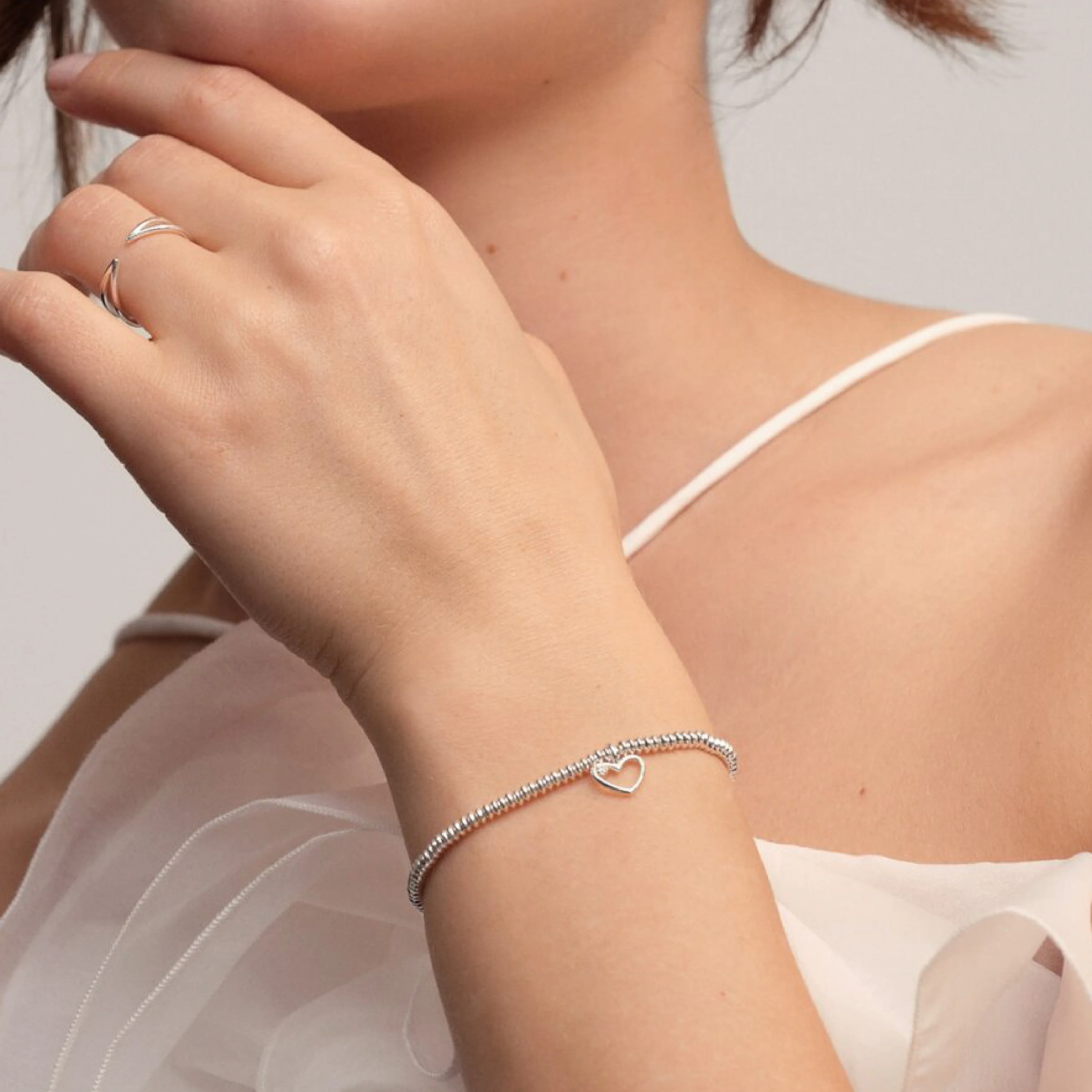 Laboratory Grown Diamond A Little 'Happy 30th Birthday Bracelet | Silver Plated - Image 2