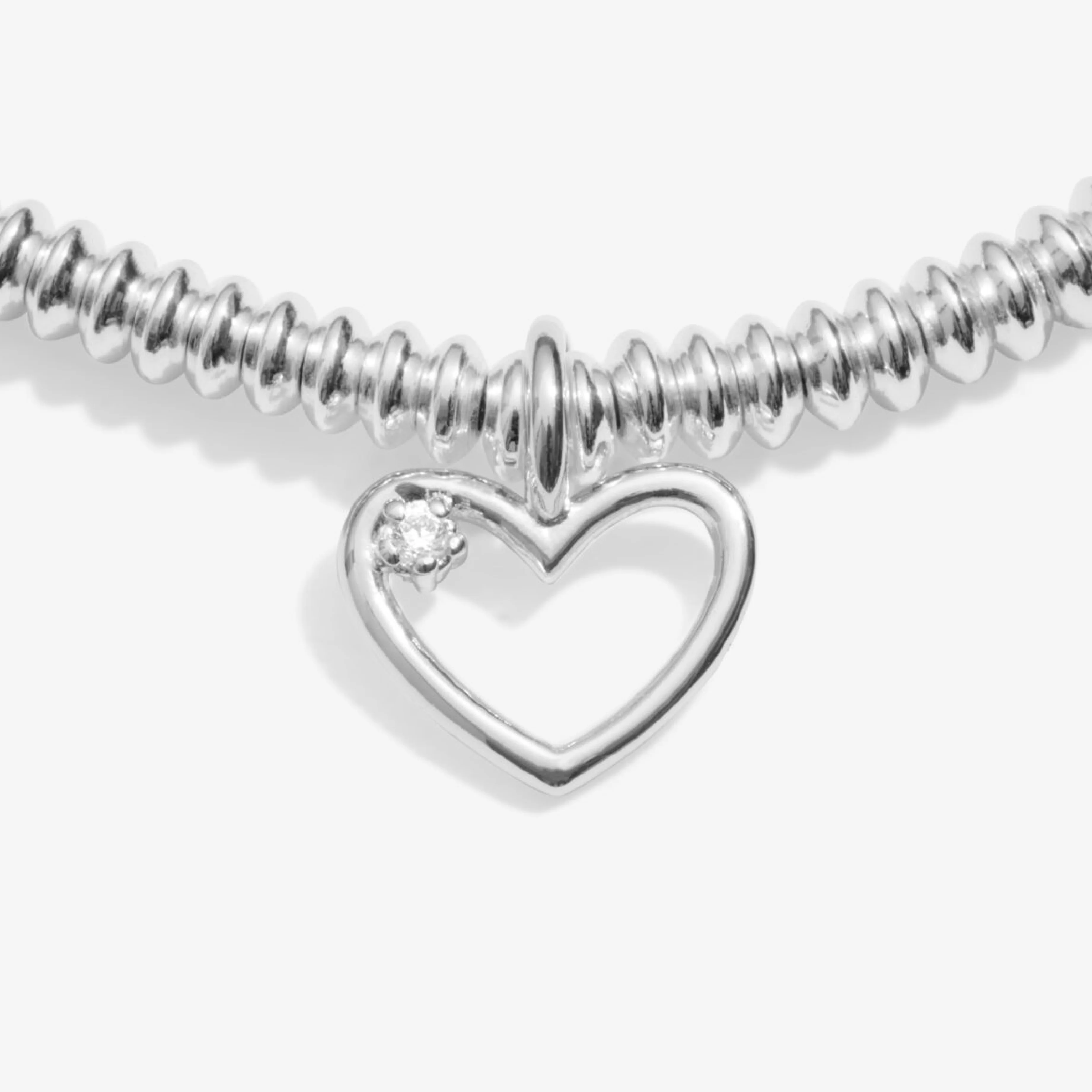 Laboratory Grown Diamond A Little 'Happy 30th Birthday Bracelet | Silver Plated - Image 4