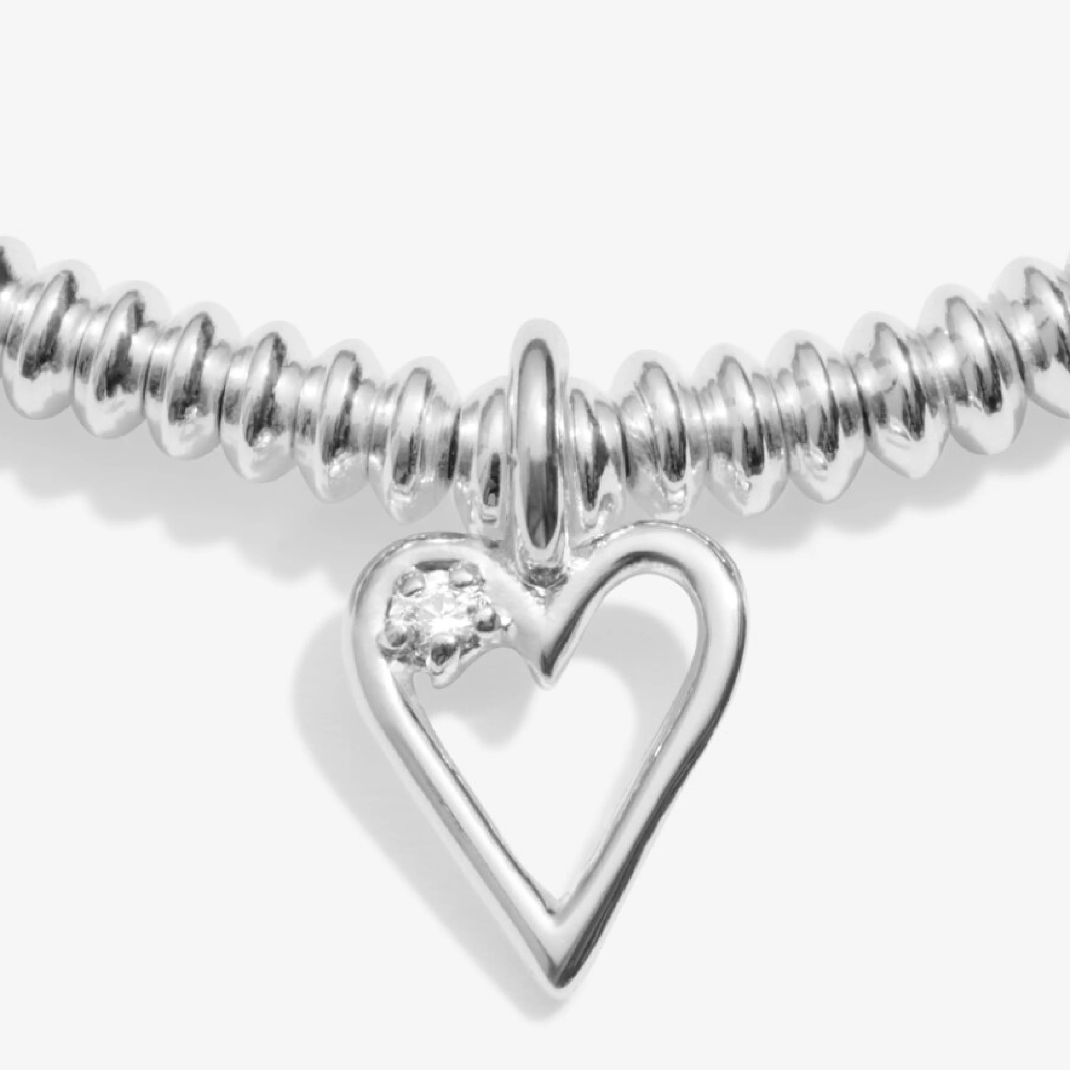 Laboratory Grown Diamond A Little 'Happy 40th Birthday' Bracelet | Silver Plated - Image 4