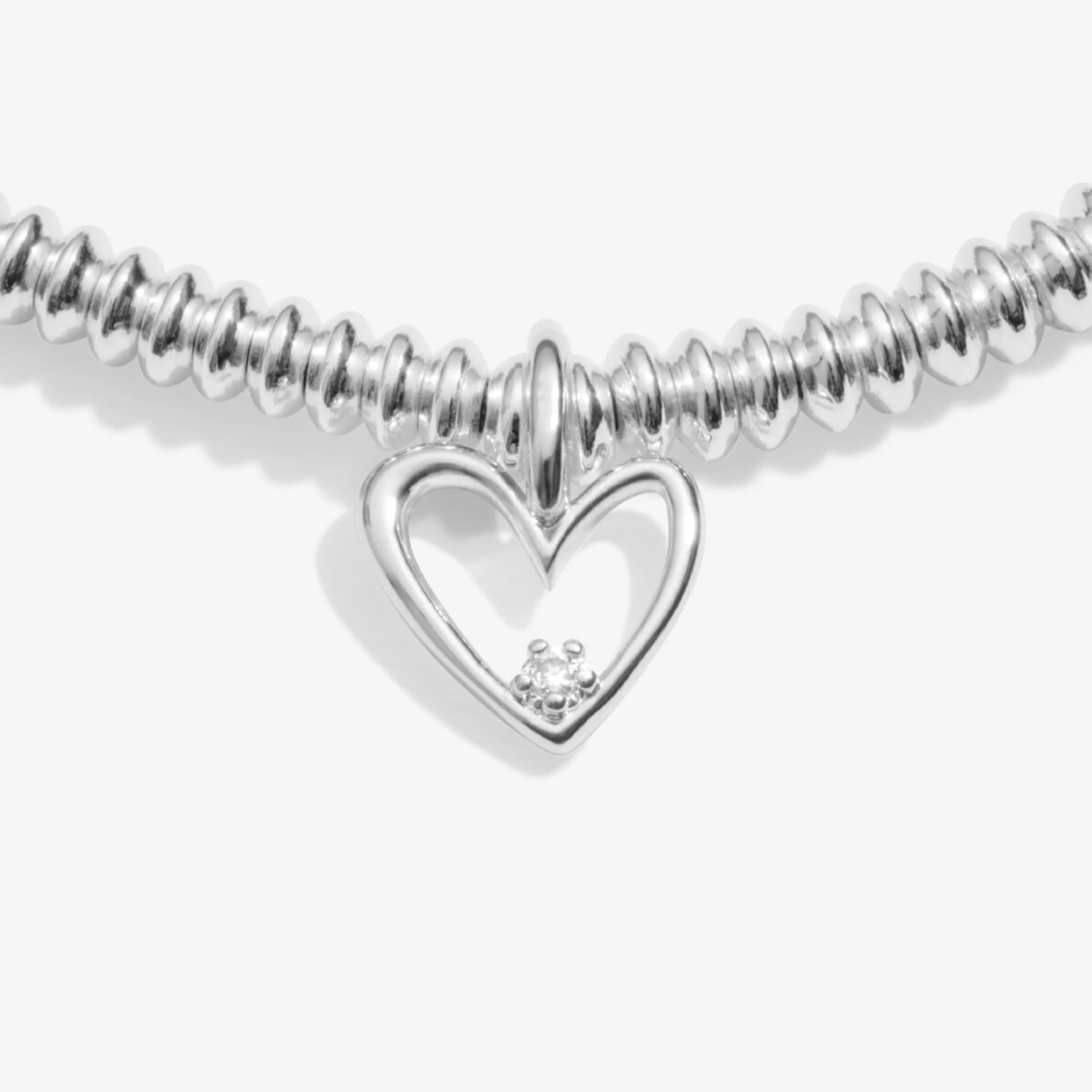 Laboratory Grown Diamond A Little 'Happy Birthday' Bracelet | Silver Plated - Image 4