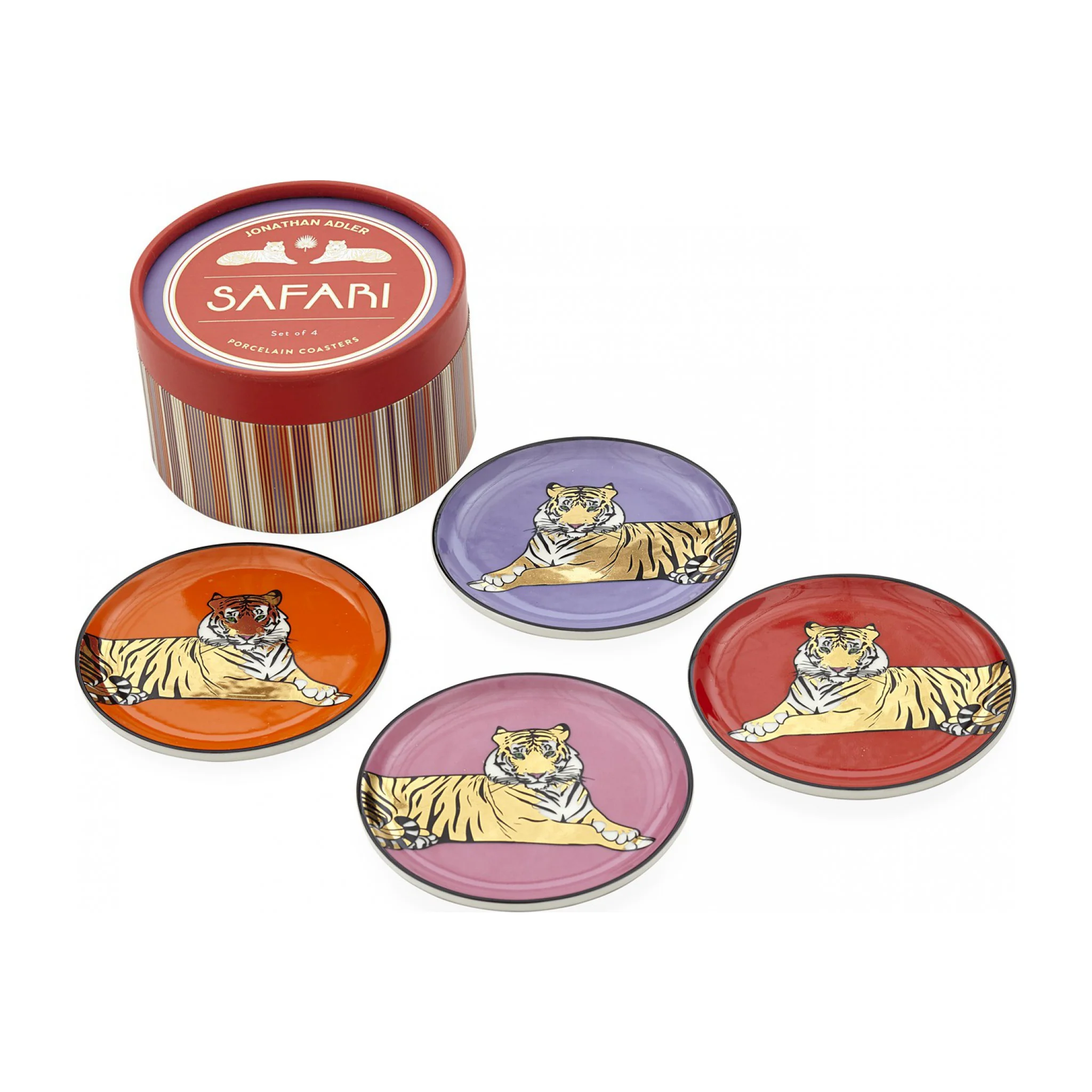 Coaster Set | Safari | Set of 4 - Image 3