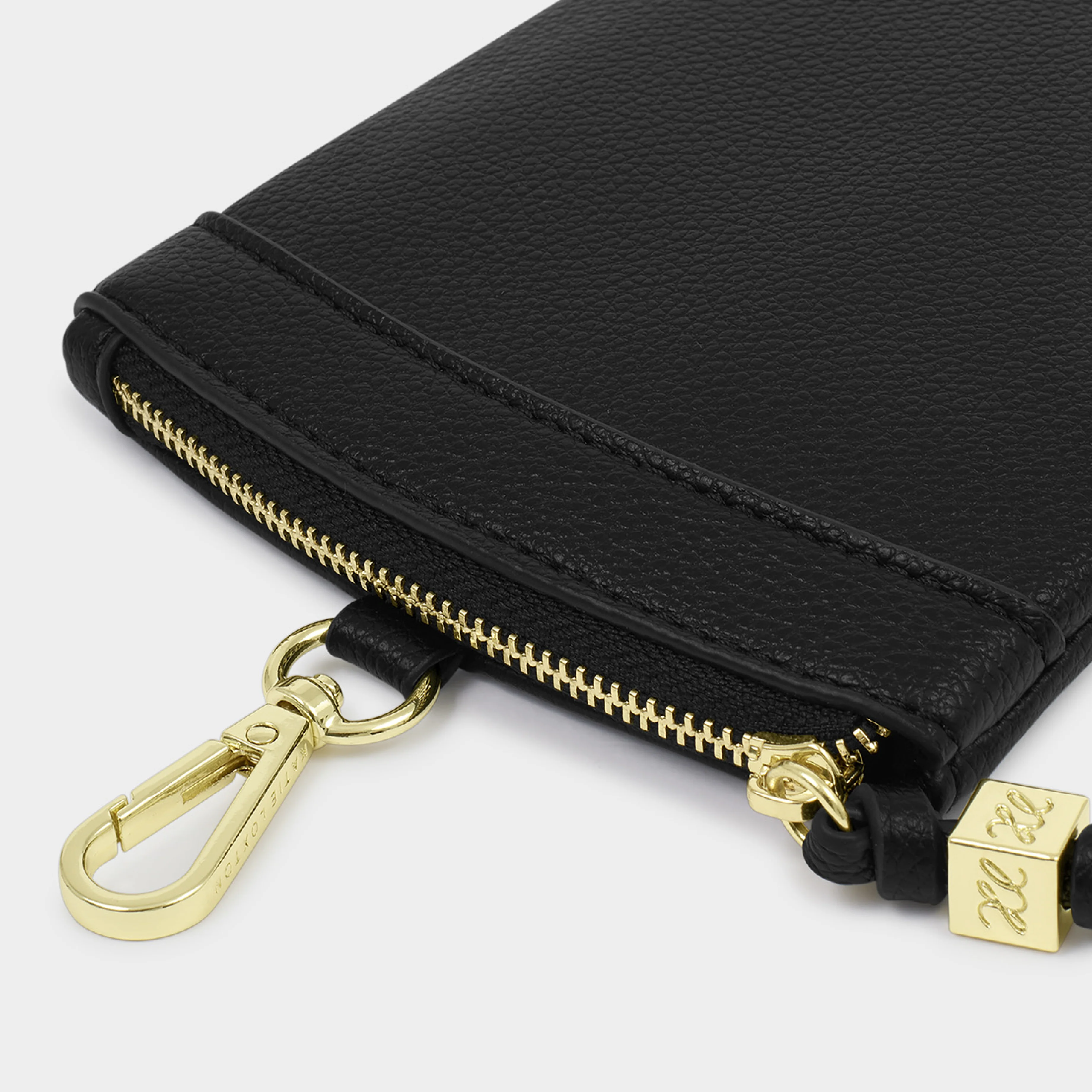 Clip-On Vegan Leather Sunglasses Case | Black - Image 4