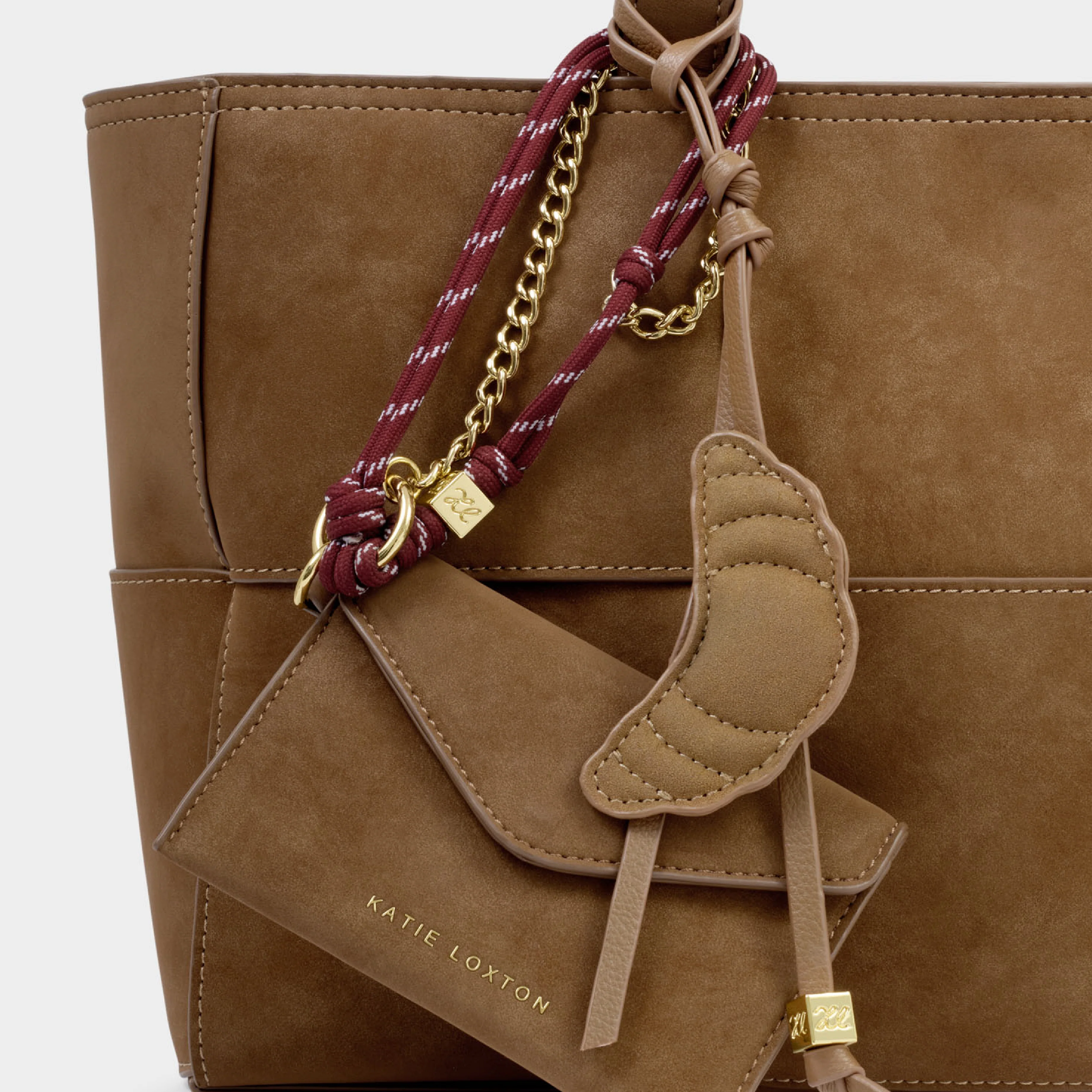 Croissant Bag Charm & Keyring | Caramel - Image 5