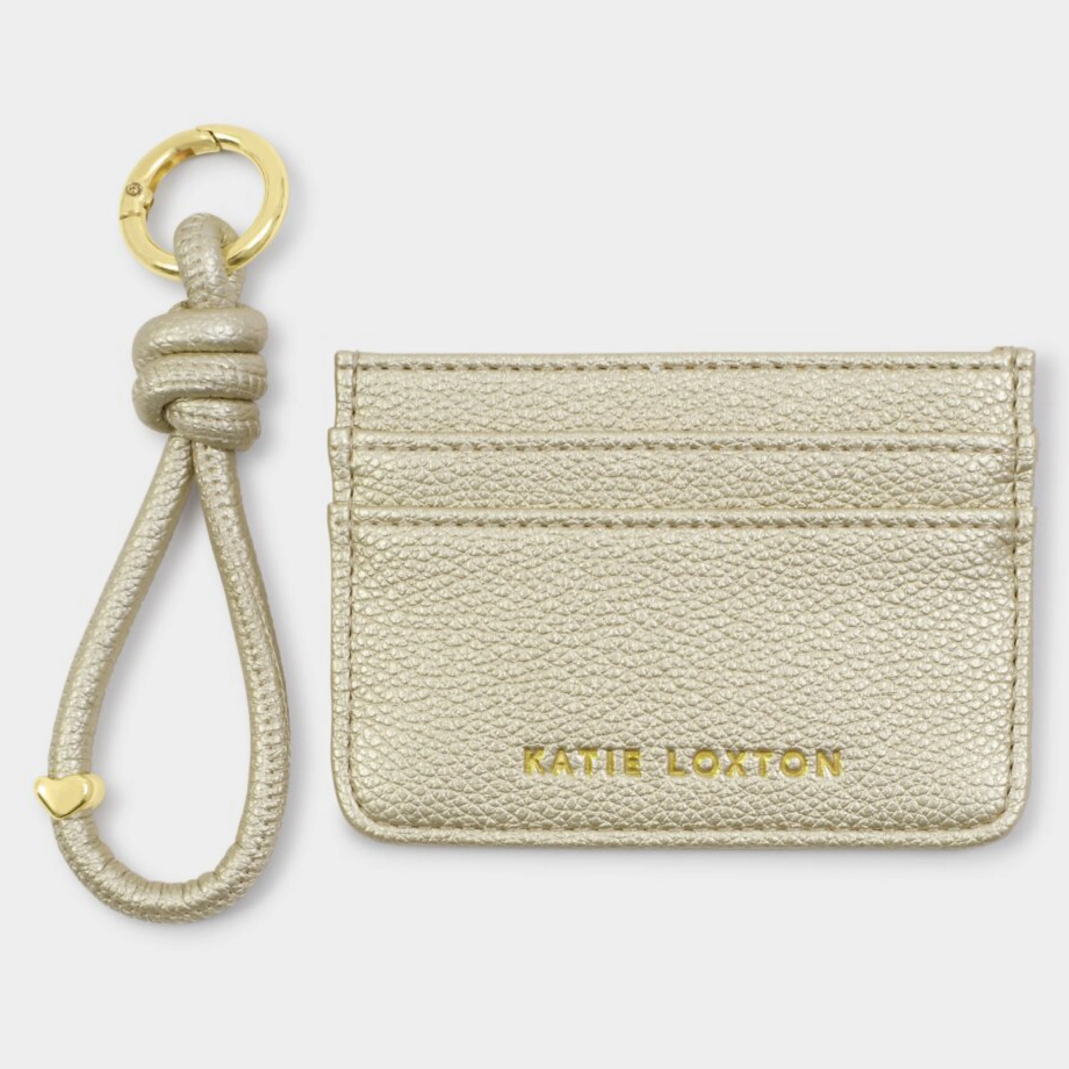 Gift Boxed Keyring & Cardholder | Gold - Image 2