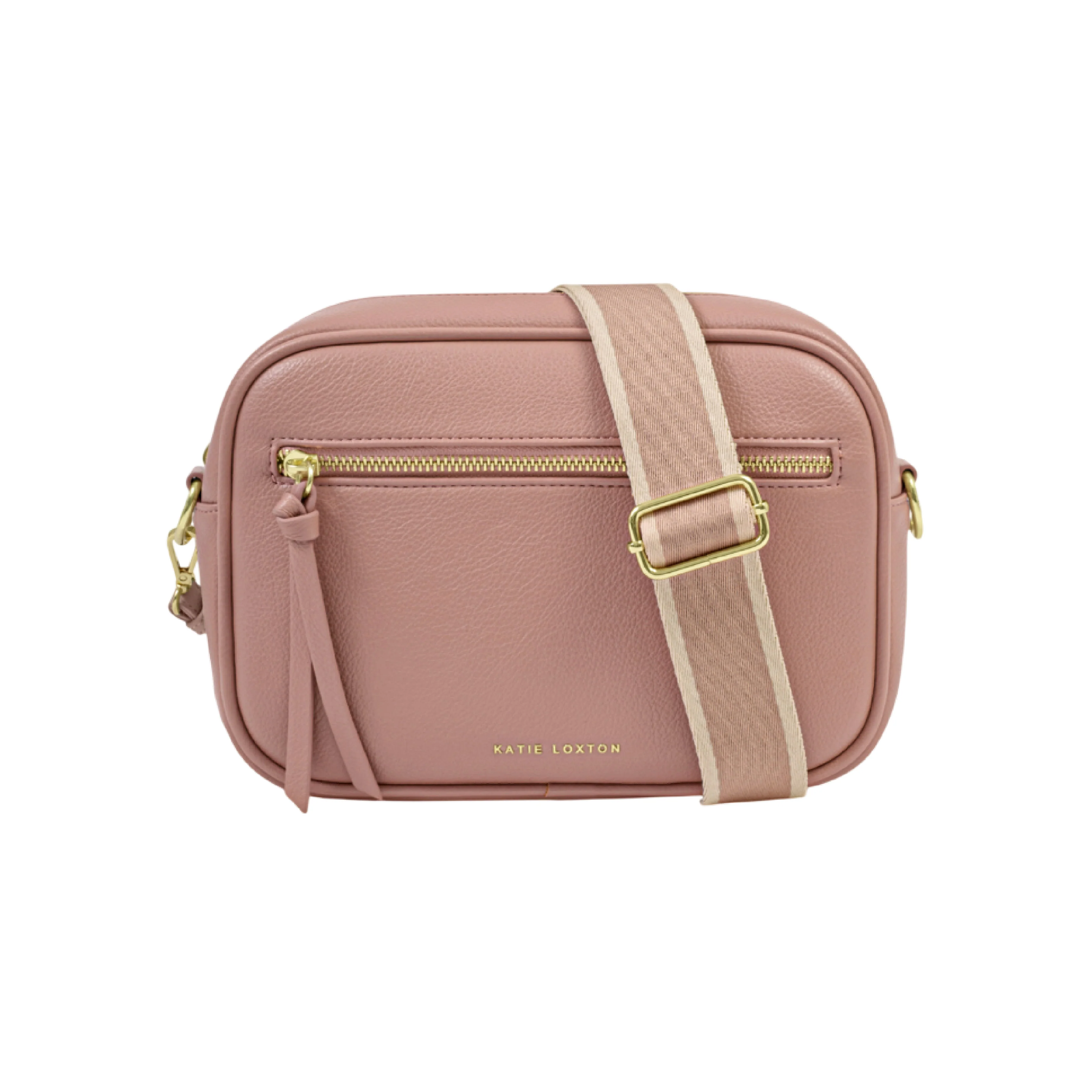 Hallie Crossbody Bag | Pink Heather