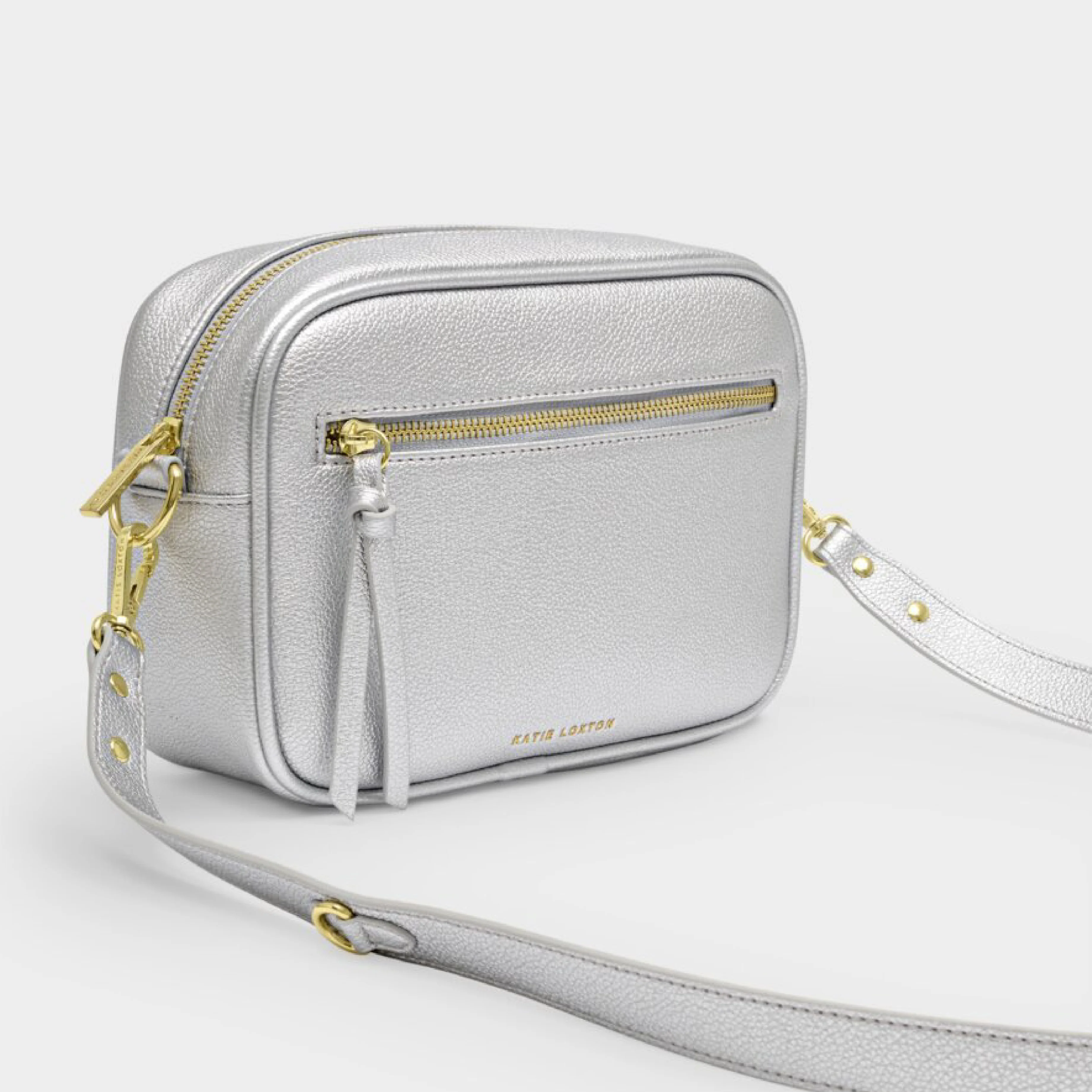 Hallie Crossbody Bag | Silver - Image 3