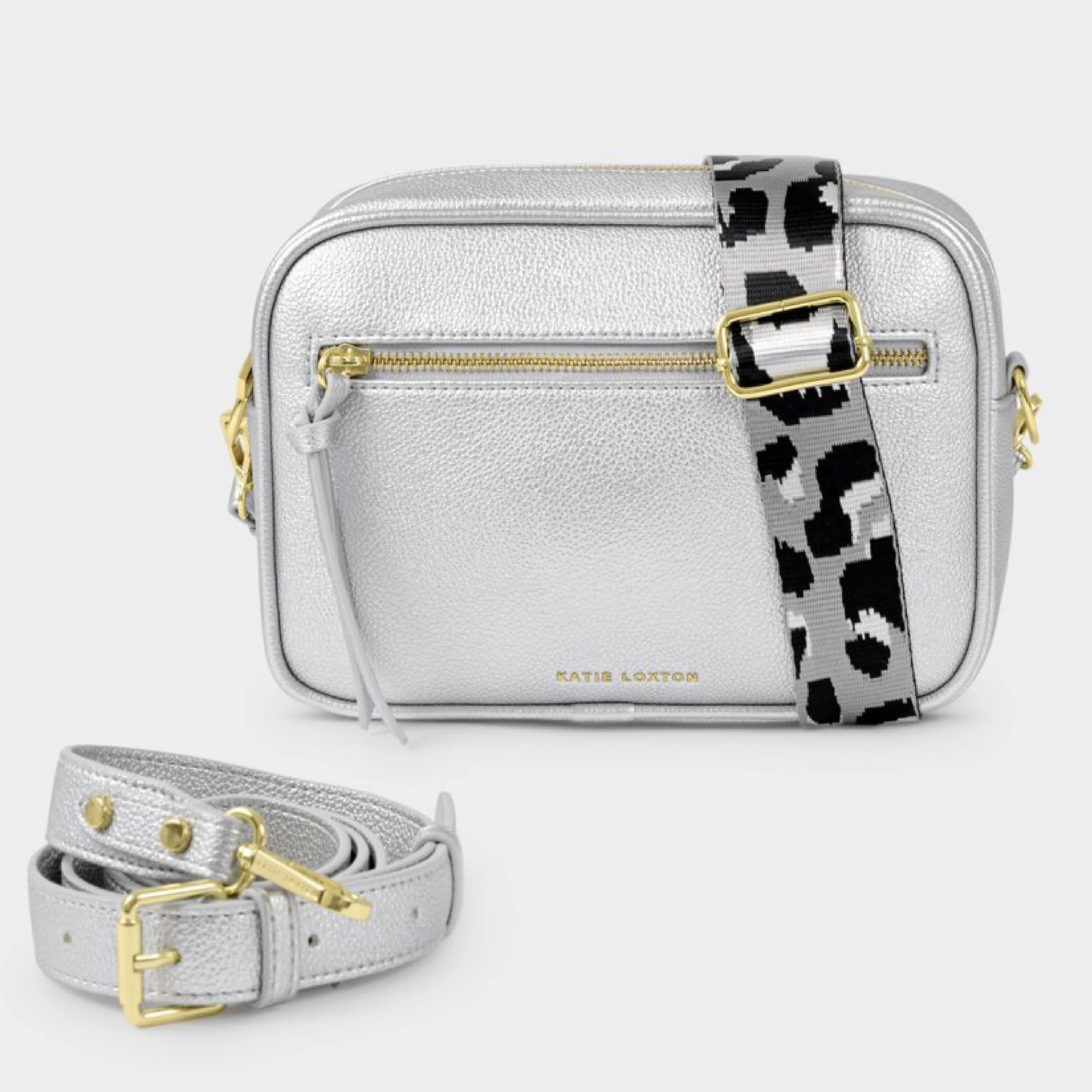Hallie Crossbody Bag | Silver - Image 5