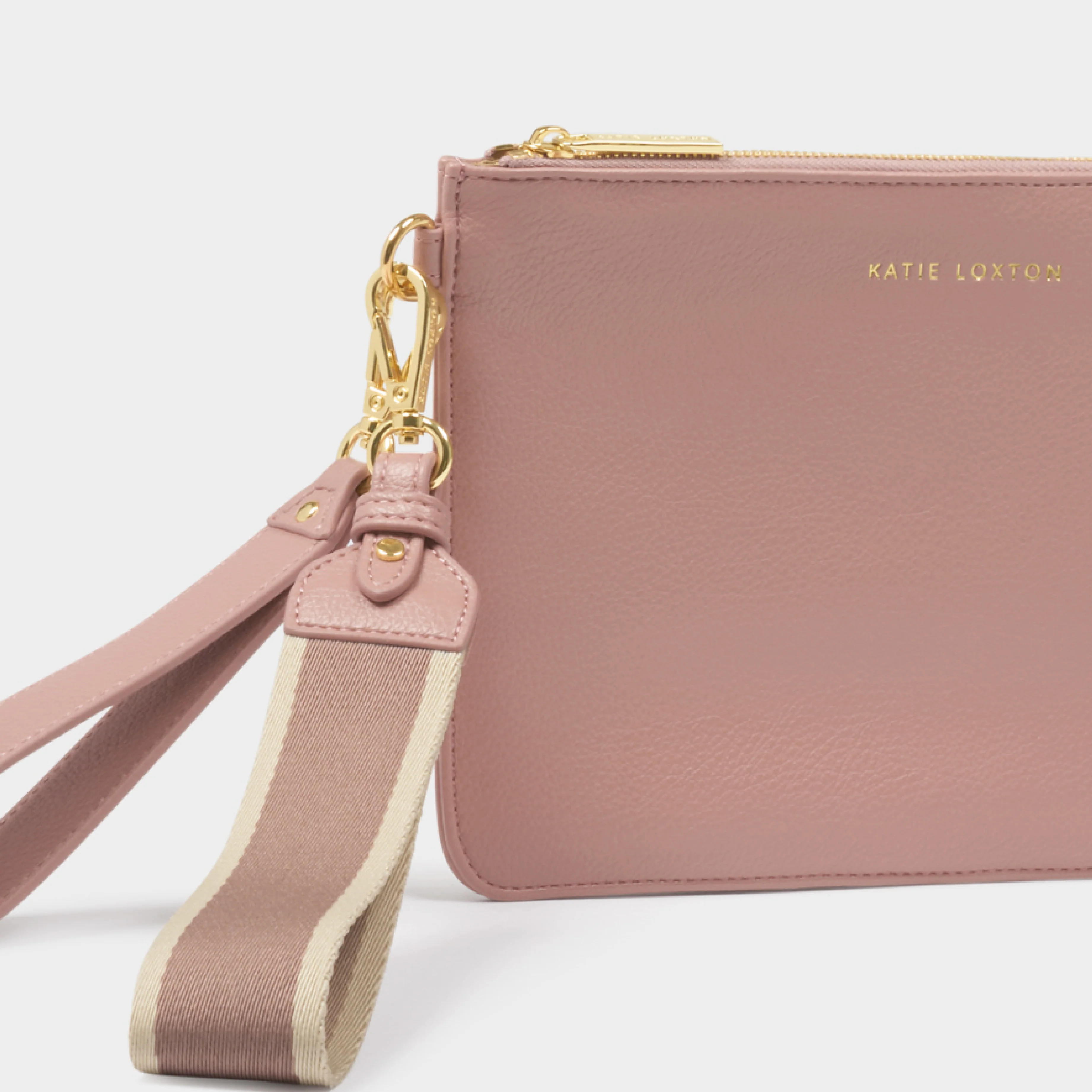 Hallie Wristlet Pouch | Pink Heather - Image 3