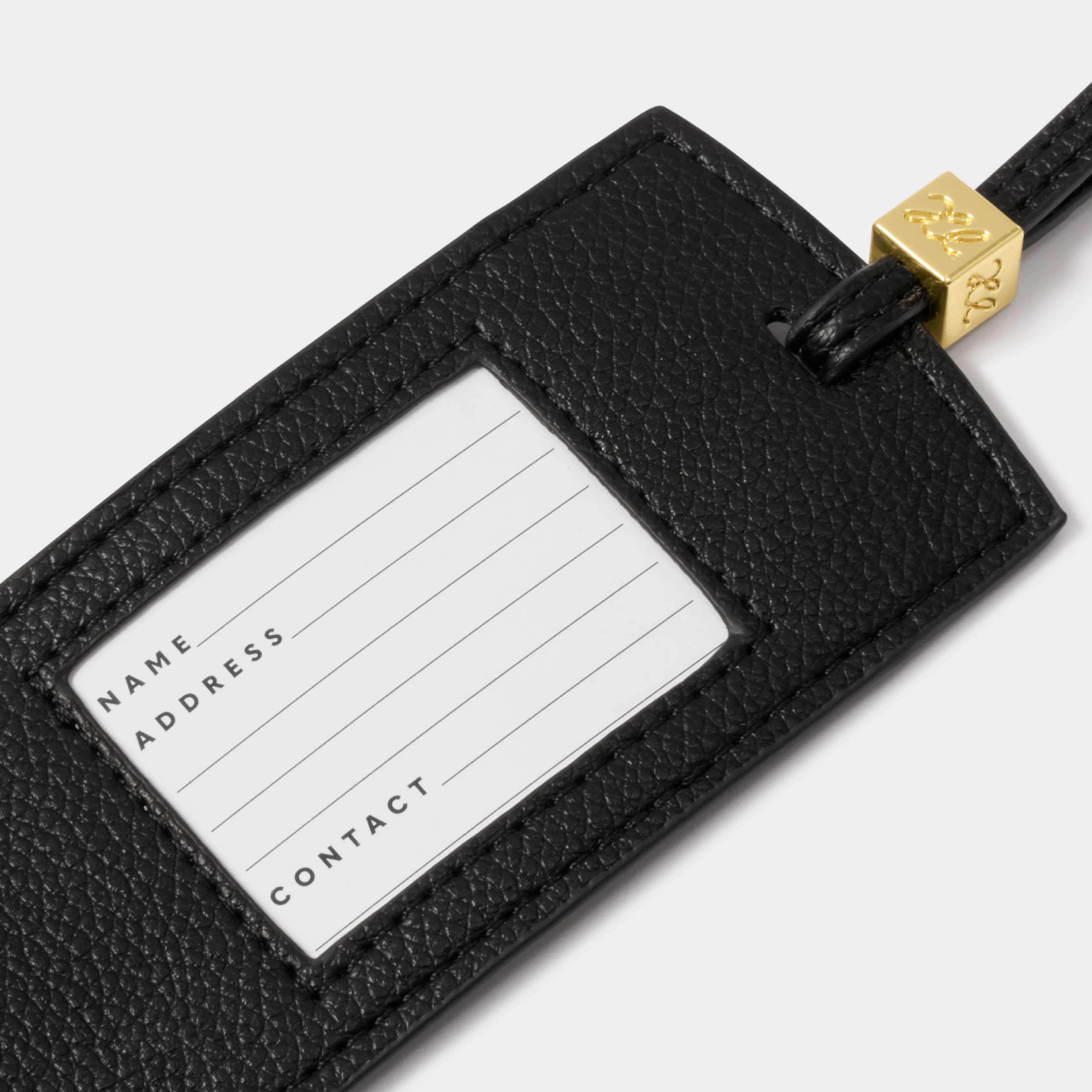 'Jet. Set. Go.' Luggage Tag | Black - Image 2
