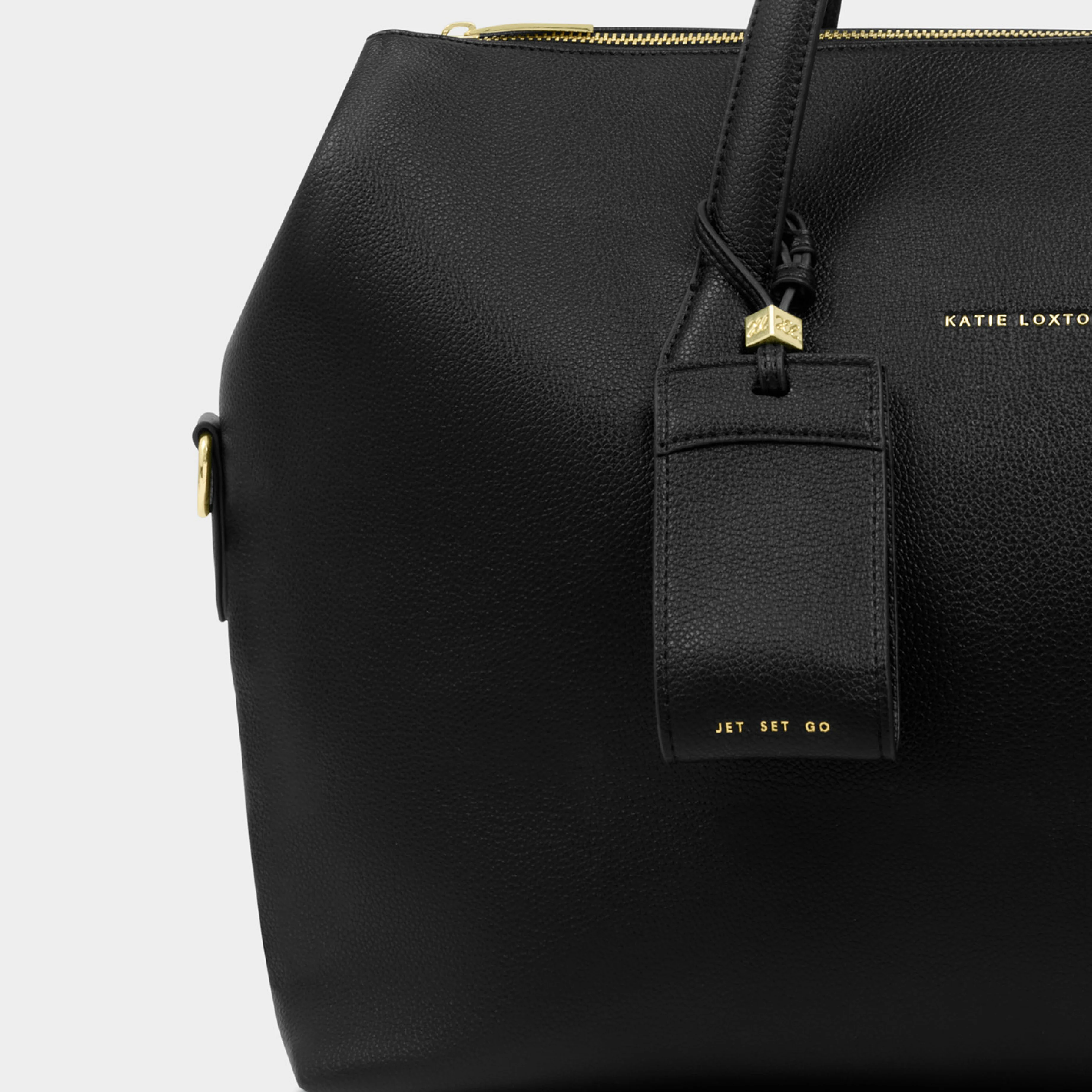 'Jet. Set. Go.' Luggage Tag | Black - Image 3