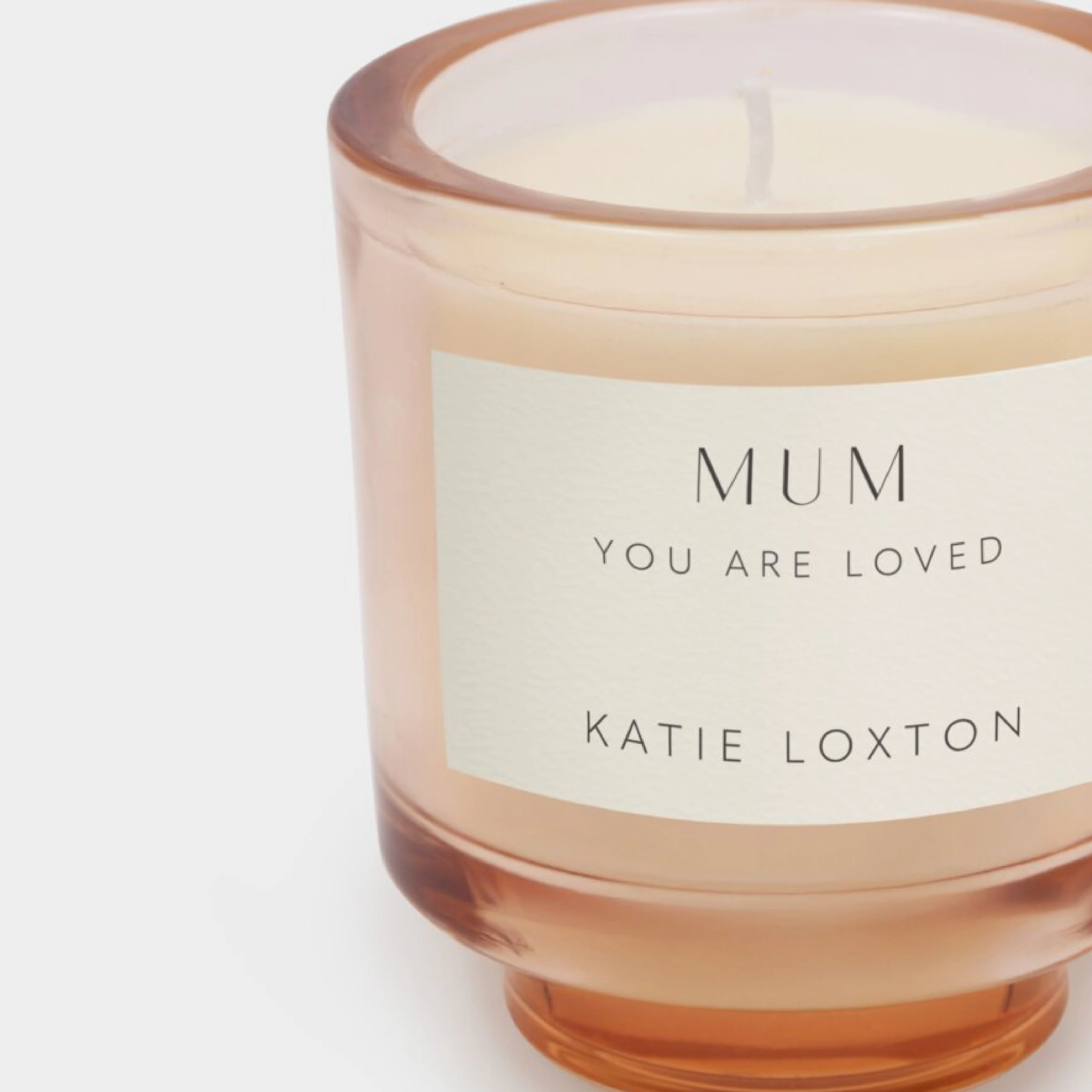 'Mum' Sentiment Candle | Peach Rose & Sweet Mandarin - Image 2