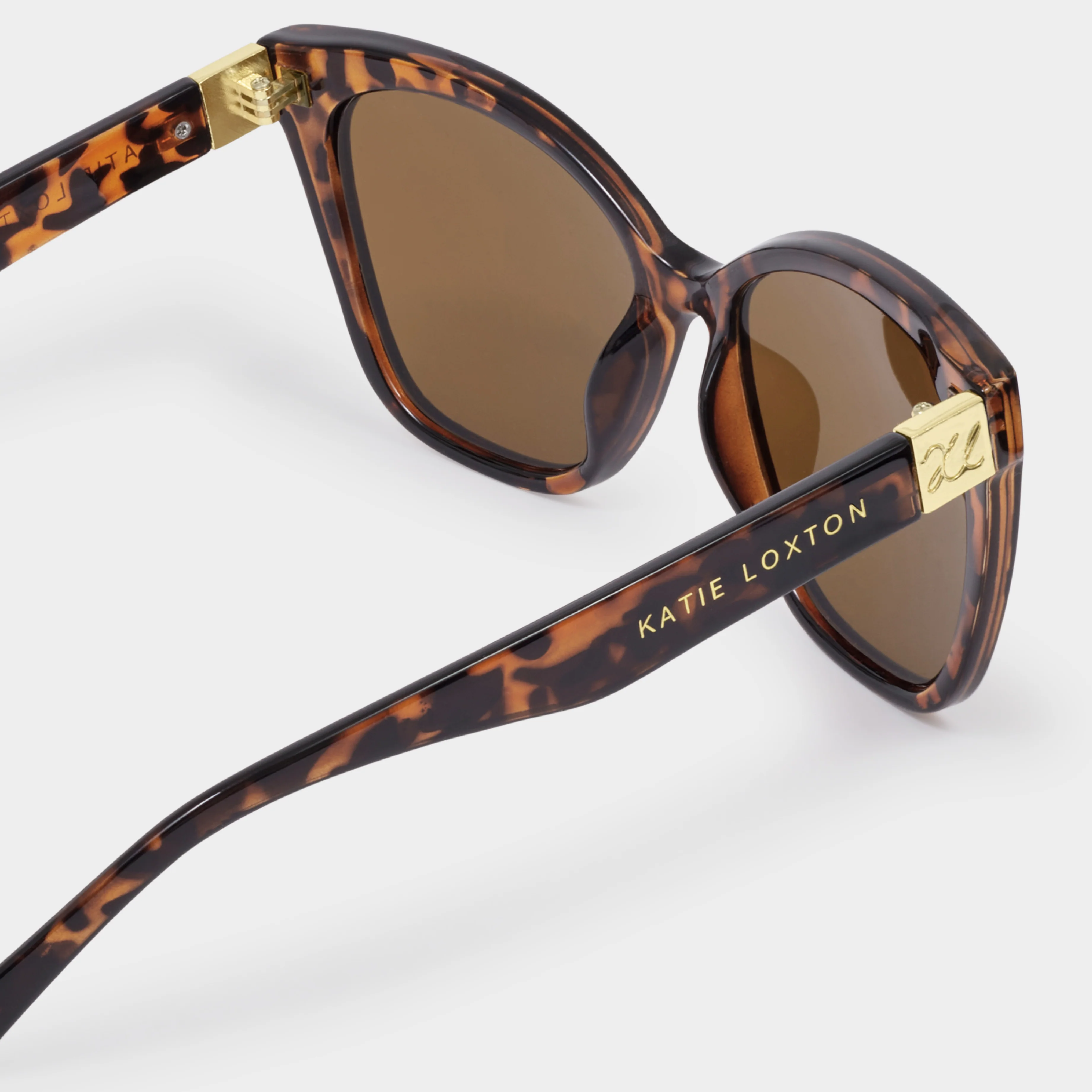 Mykonos Oversized Cat-Eye Sunglasses | Dark Tortoiseshell - Image 5