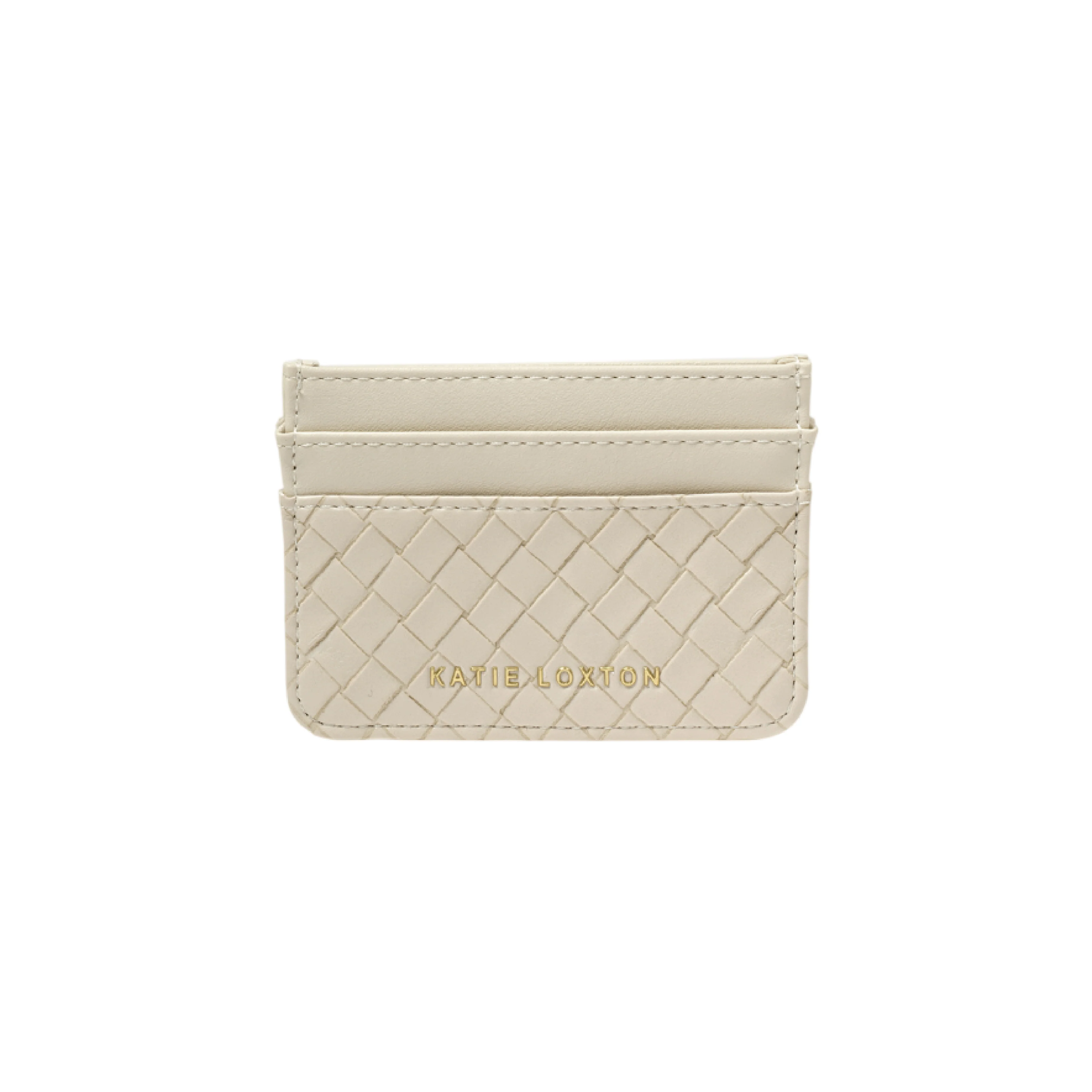 Nova Hand Woven Card Holder | Off White