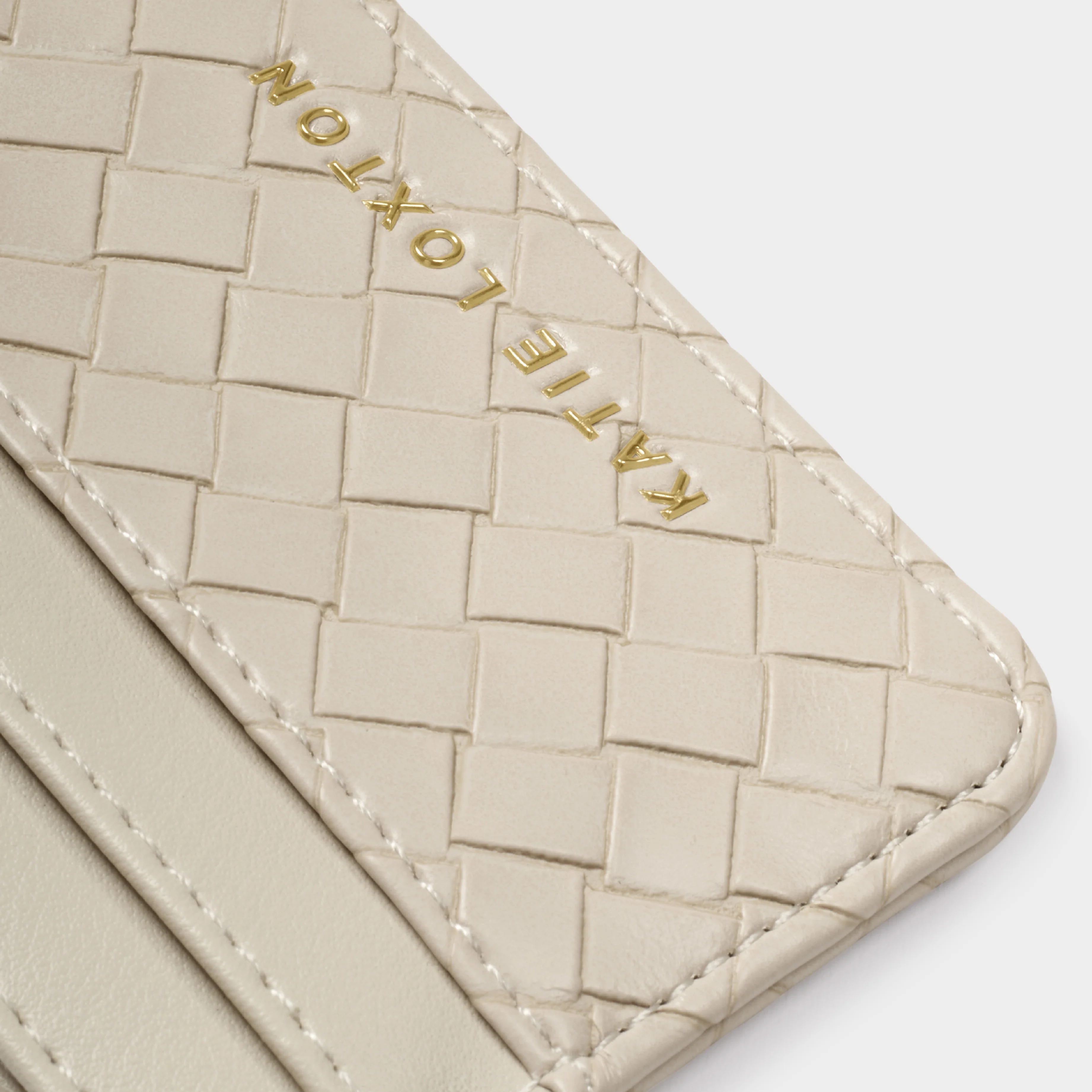 Nova Hand Woven Card Holder | Off White - Image 2