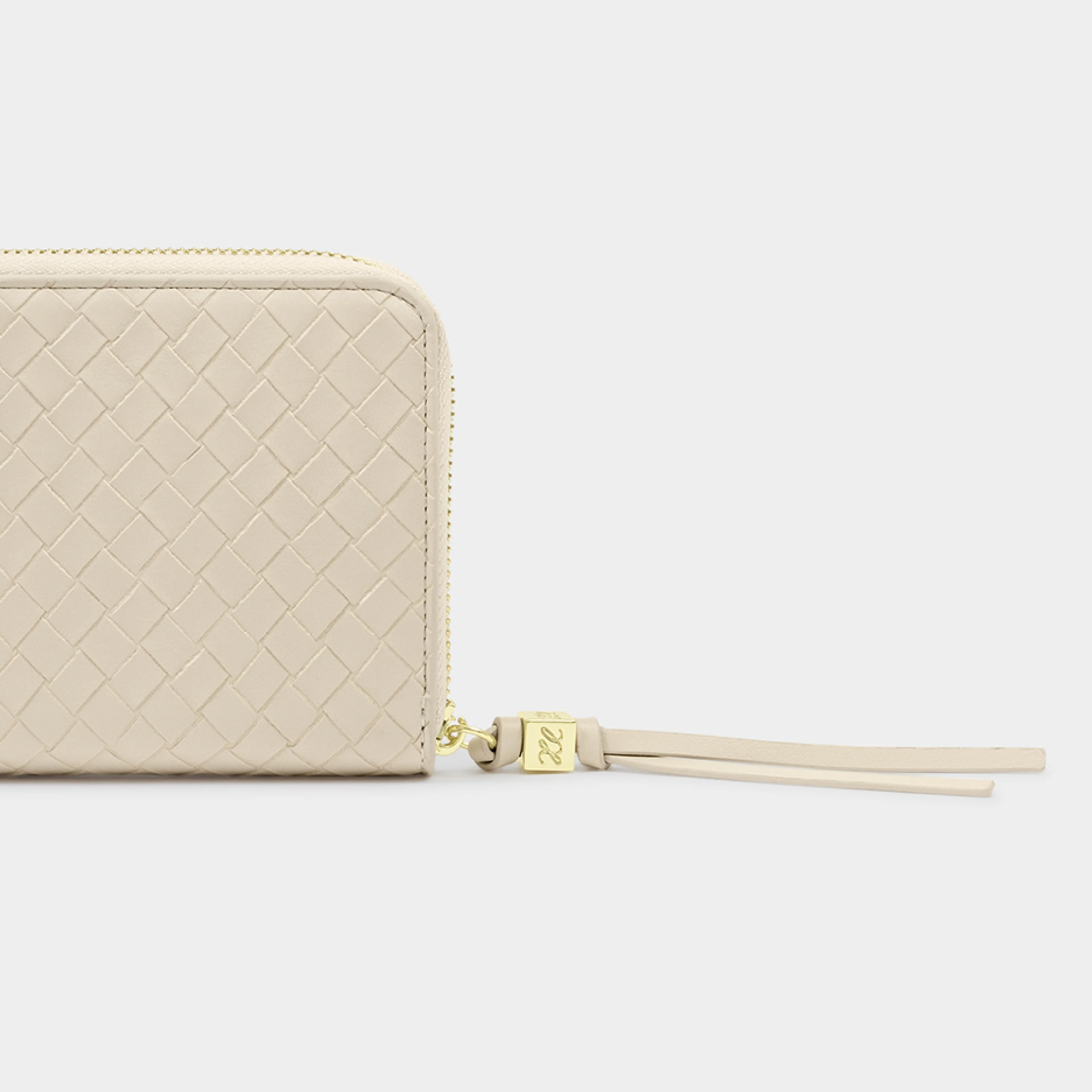 Nova Hand Woven Purse | Oyster | Large - Image 5