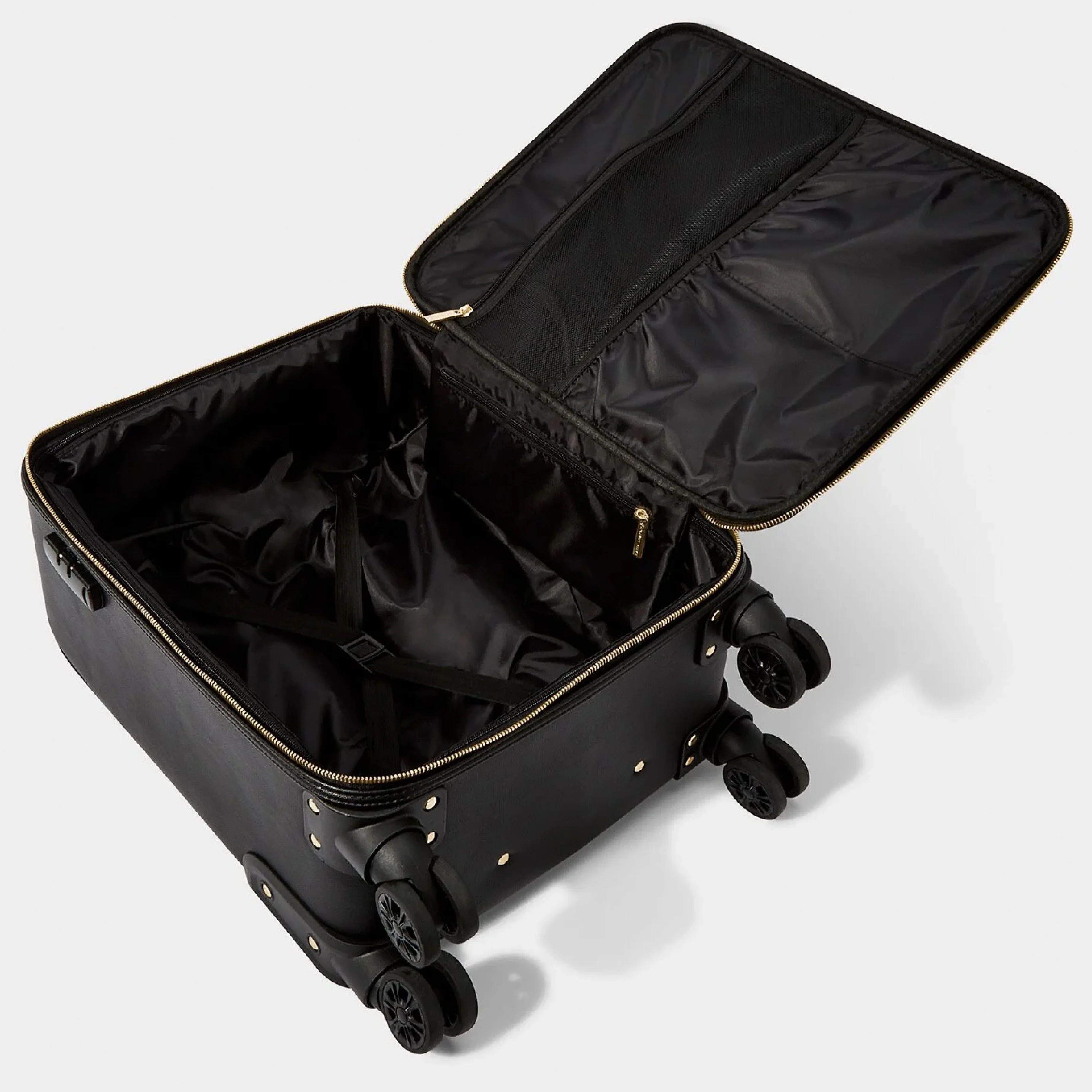 Oxford Cabin Suitcase | Black - Image 2