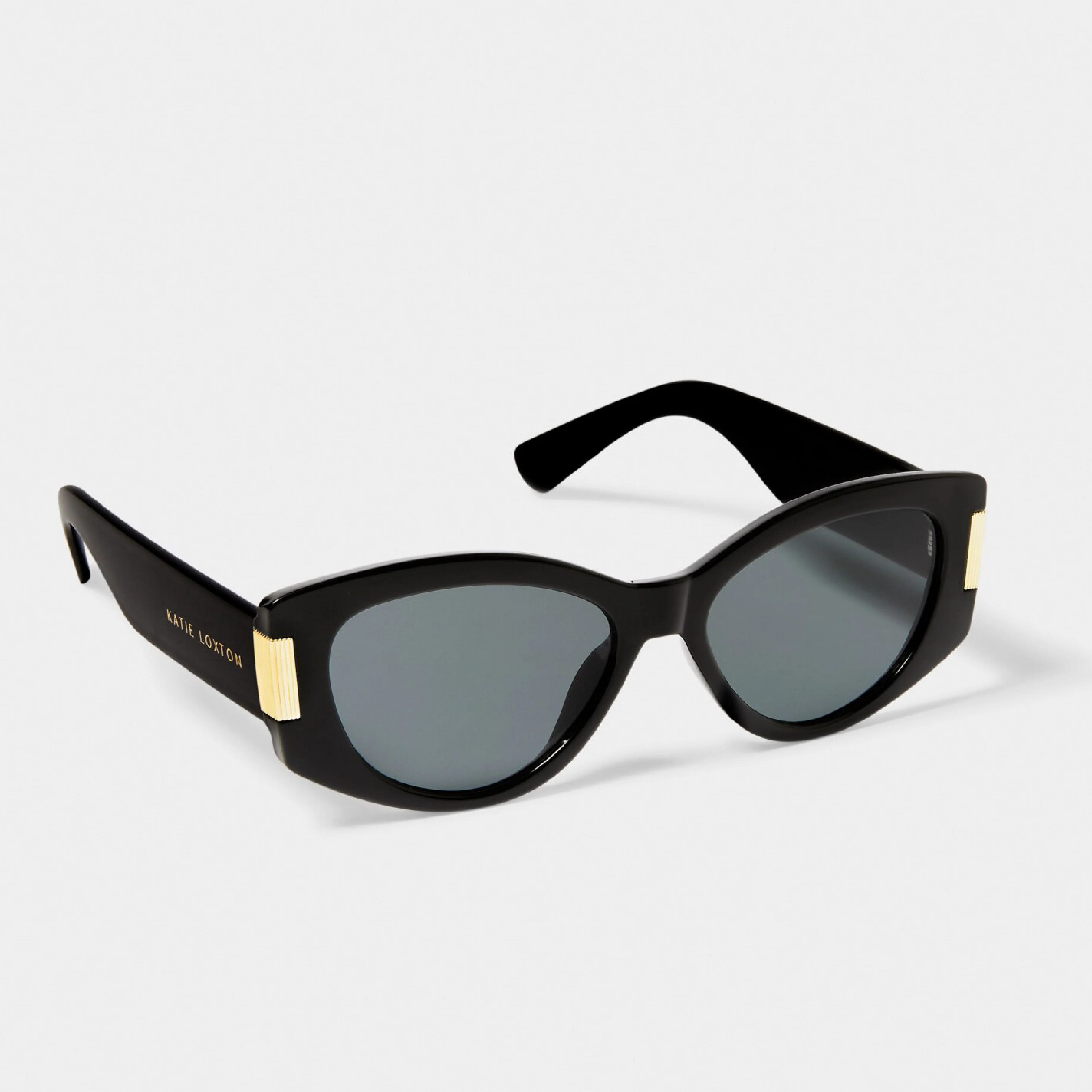 Rimini Cat-Eye Sunglasses | Black - Image 2