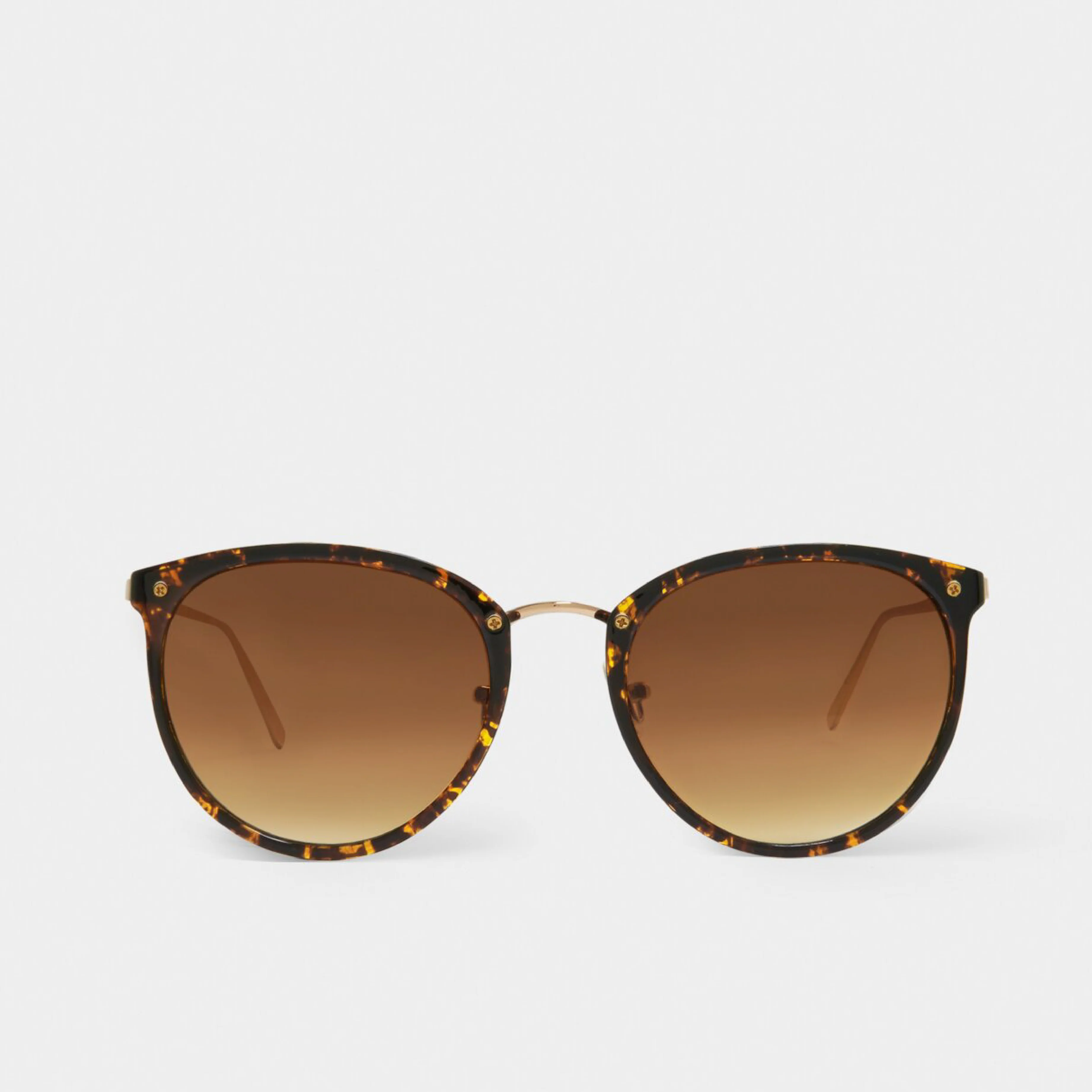 Santorini Round Sunglasses | Tortoiseshell - Image 2
