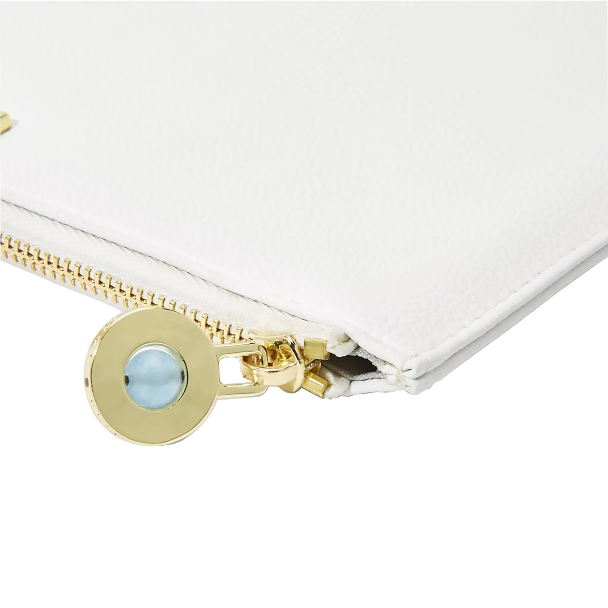 Semi-Precious Stone Bridal Pouch | Something Blue For When You Say I Do | Aqua - Image 4