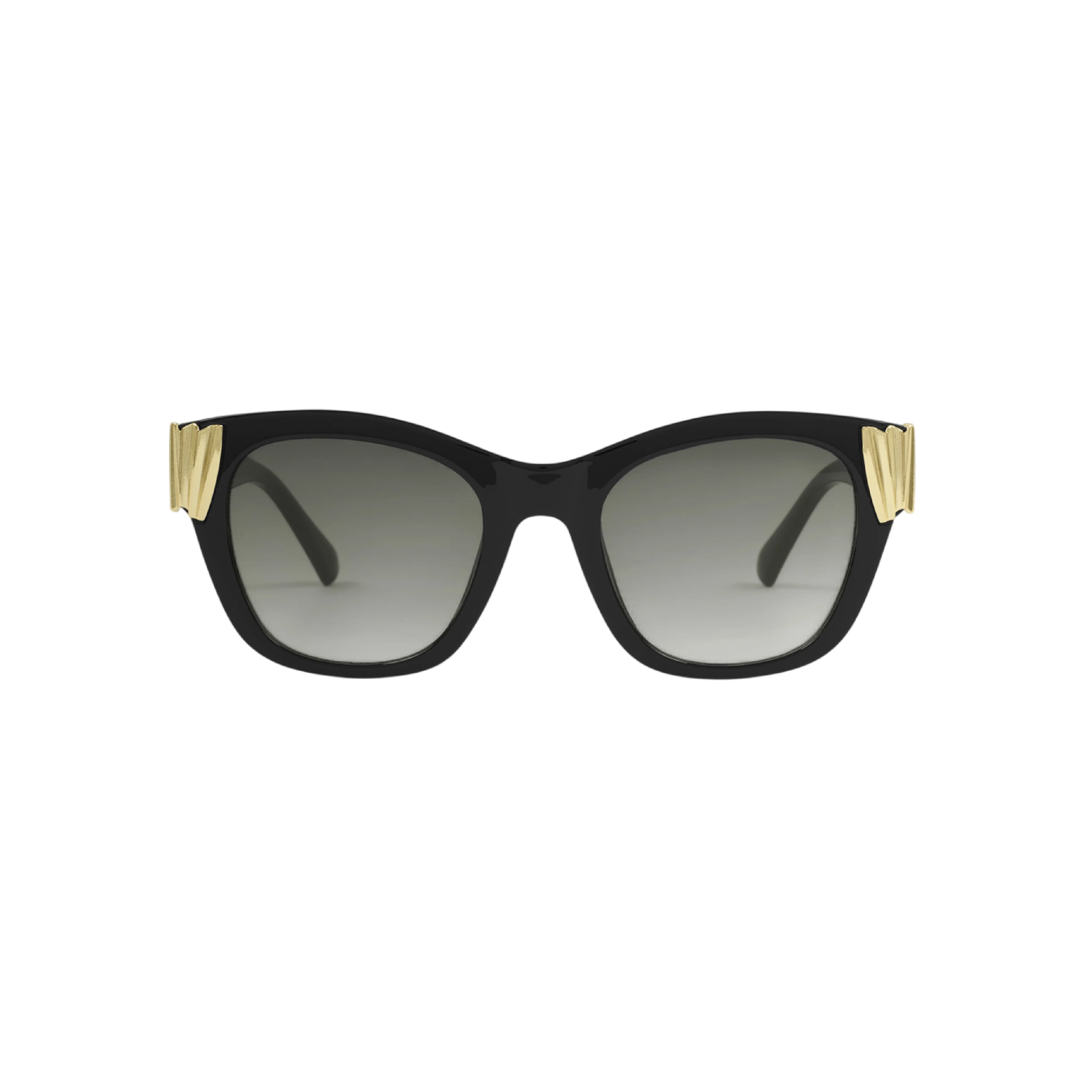 Seychelles Round Cat-Eye Sunglasses | Black