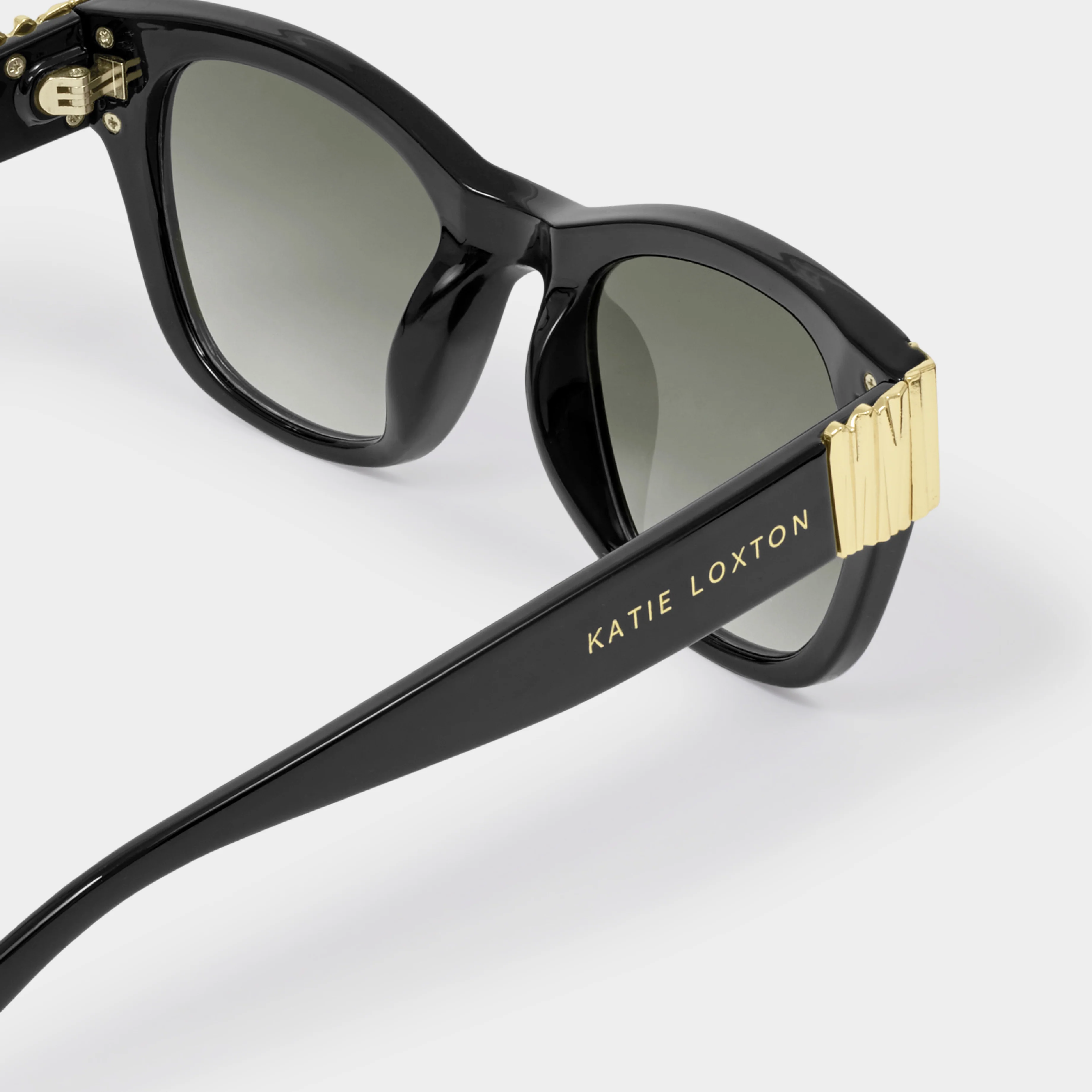 Seychelles Round Cat-Eye Sunglasses | Black - Image 3