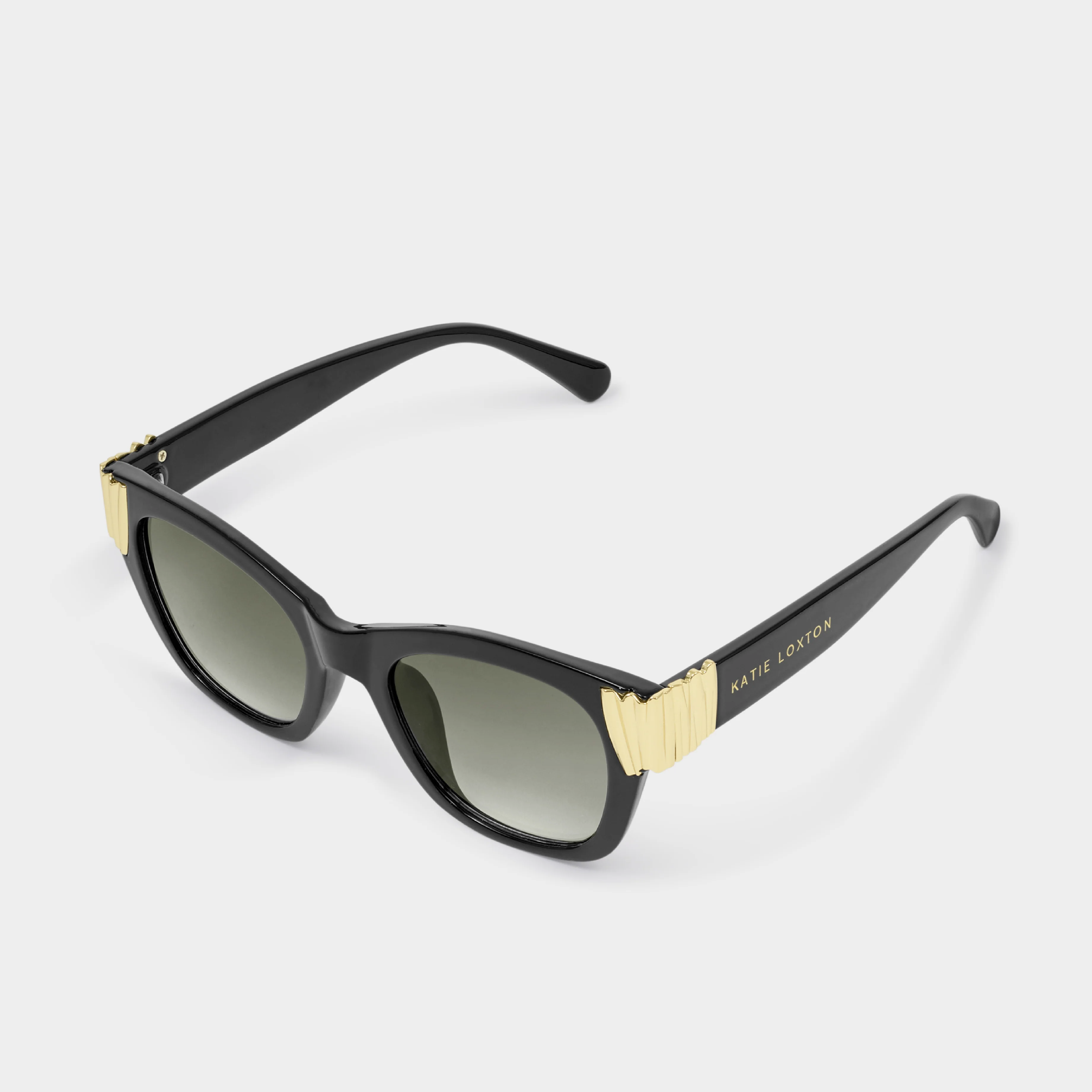 Seychelles Round Cat-Eye Sunglasses | Black - Image 4