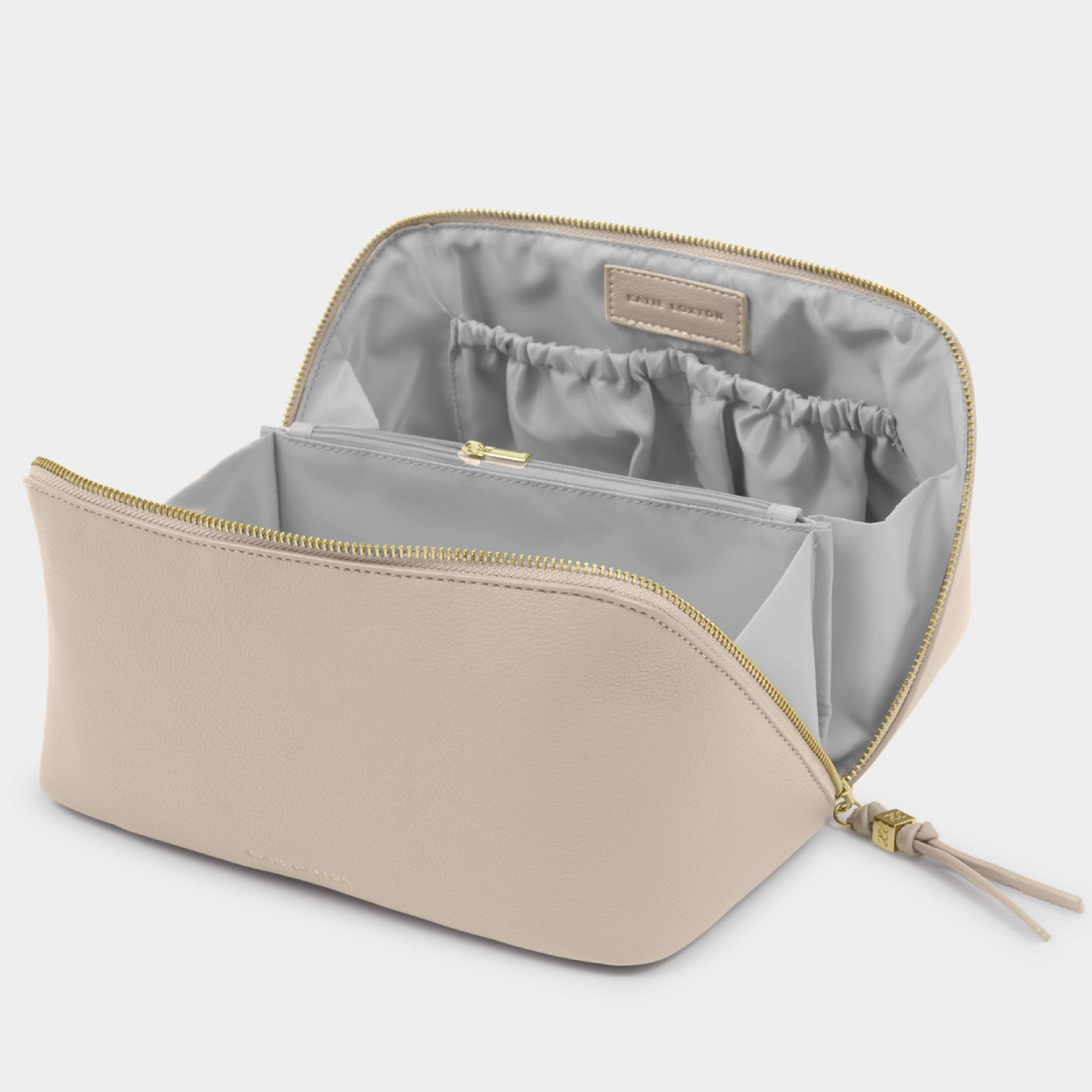 Soho Makeup & Wash Bag | Oyster | Large - Image 3