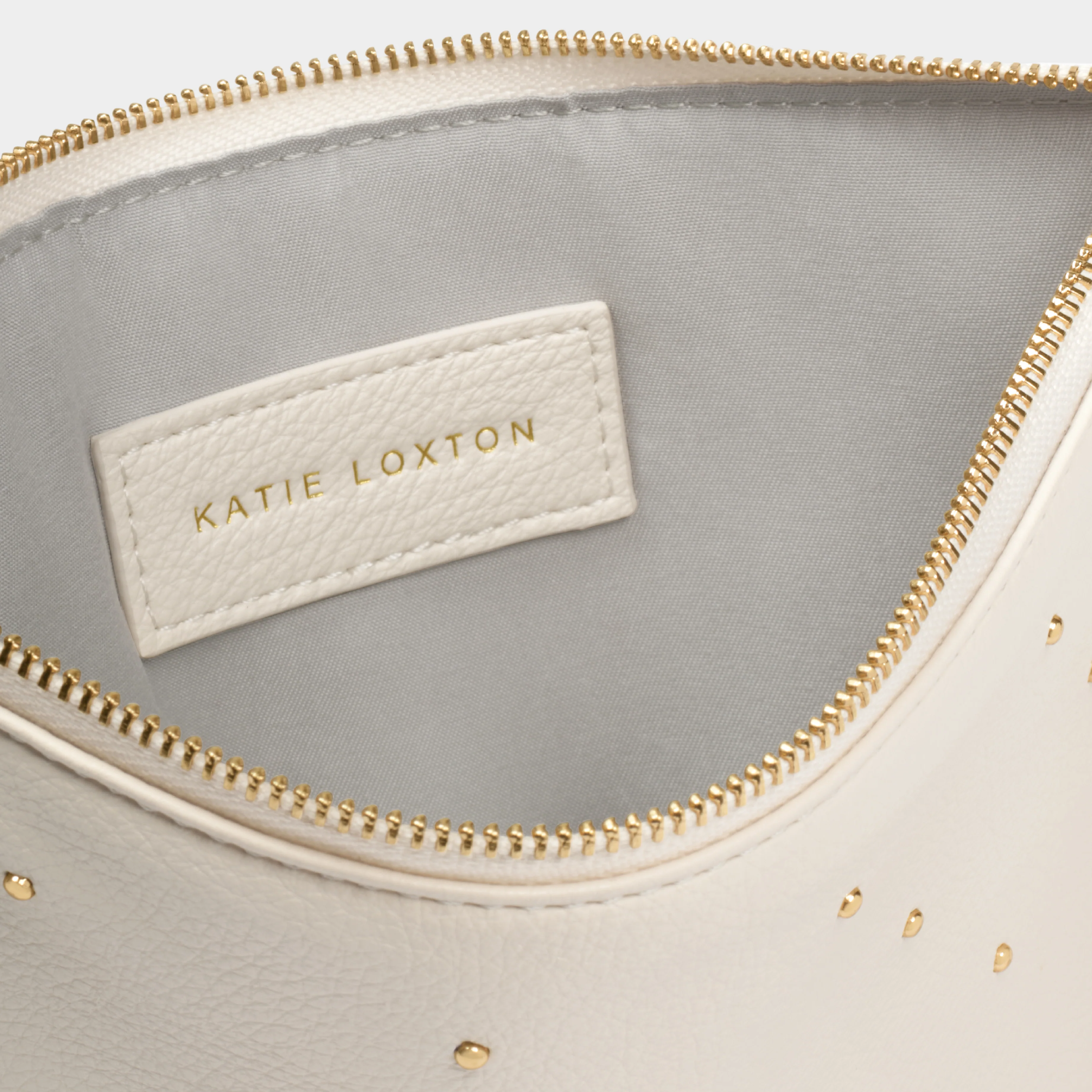 Studded Tassel Charm Pouch | Off White - Image 3