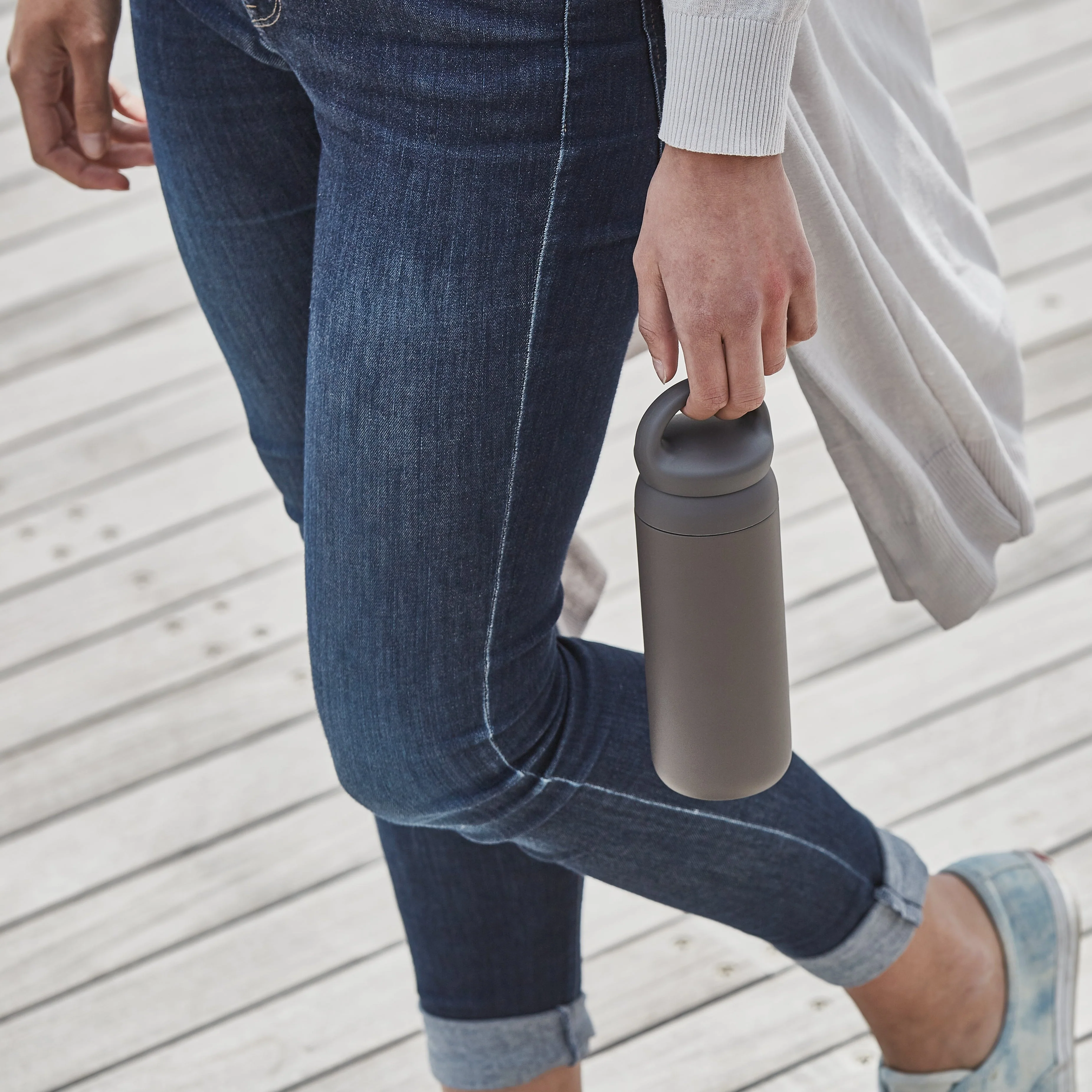 DAY OFF Travel Tumbler | Dark Grey | 500ml - Image 5