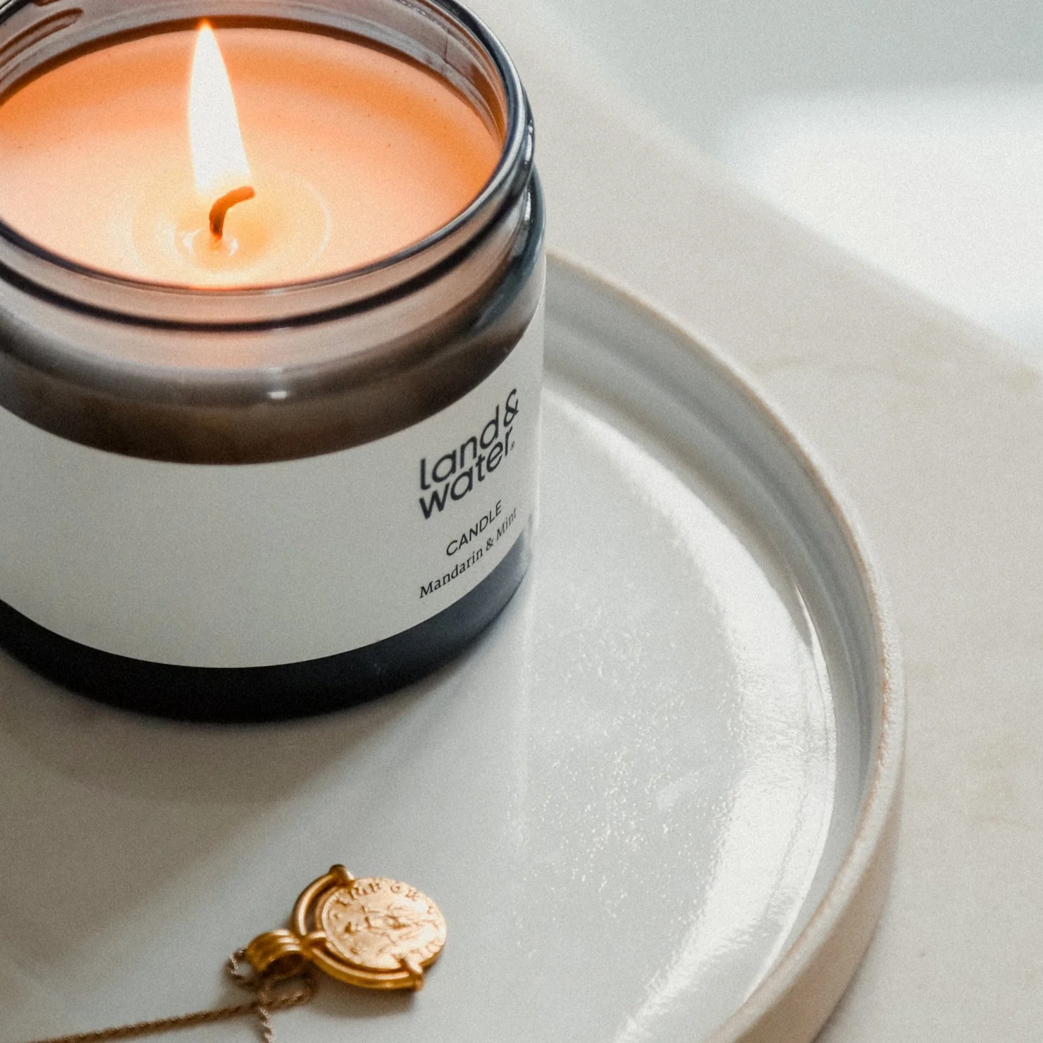 Mandarin & Mint Candle | 220g - Image 3