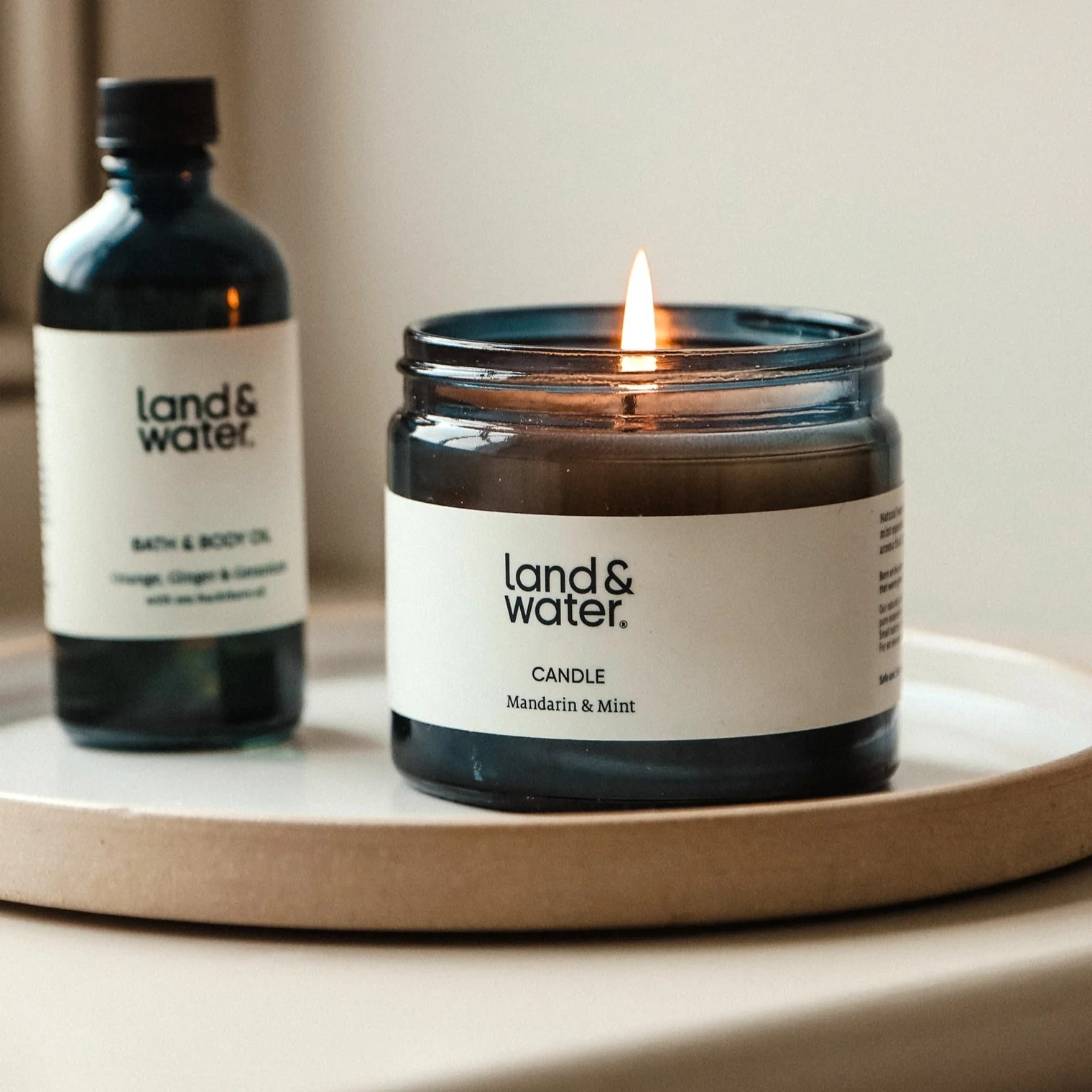 Mandarin & Mint Candle | 220g - Image 5