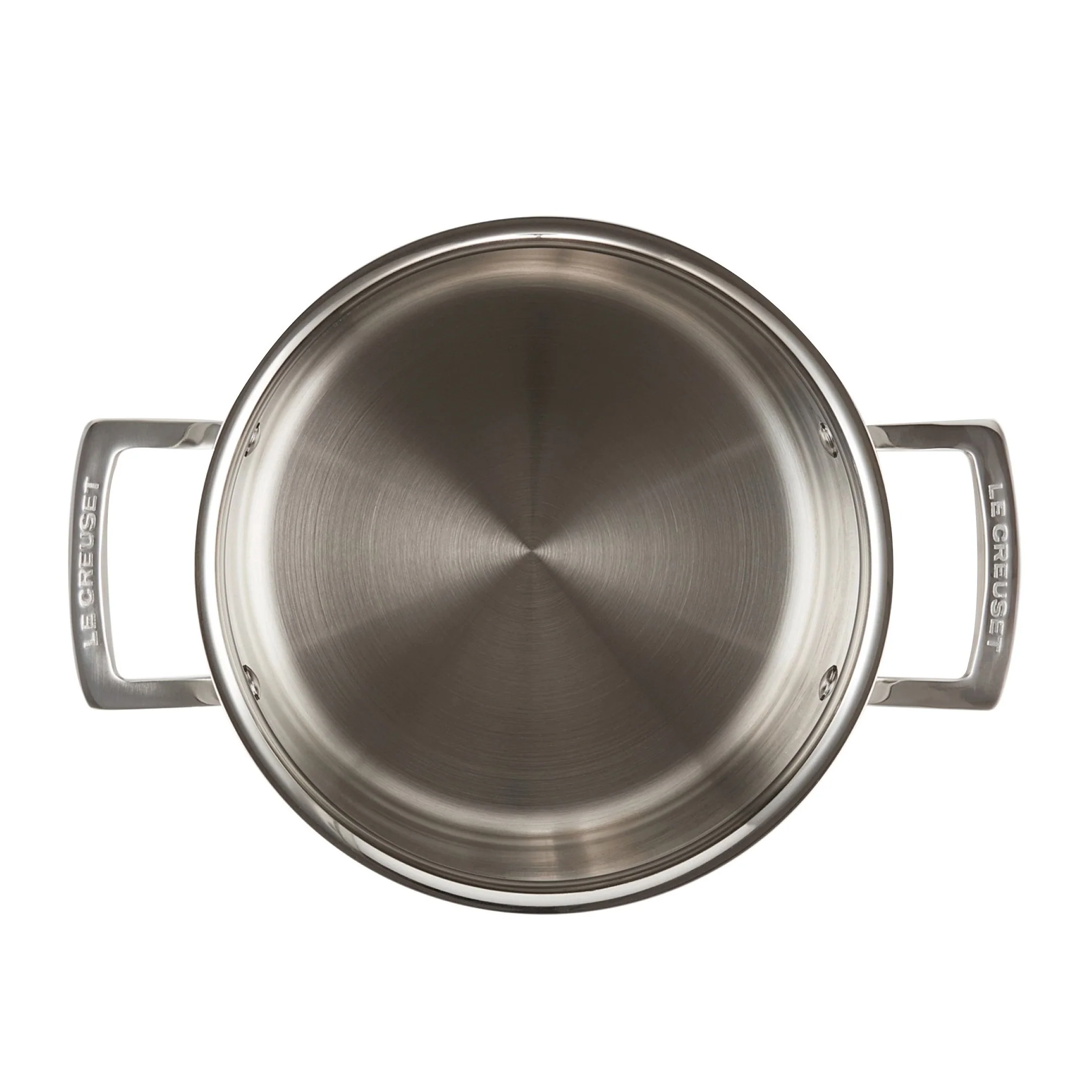3-Ply Stainless Steel Deep Casserole Dish with Lid | 24cm - Image 3