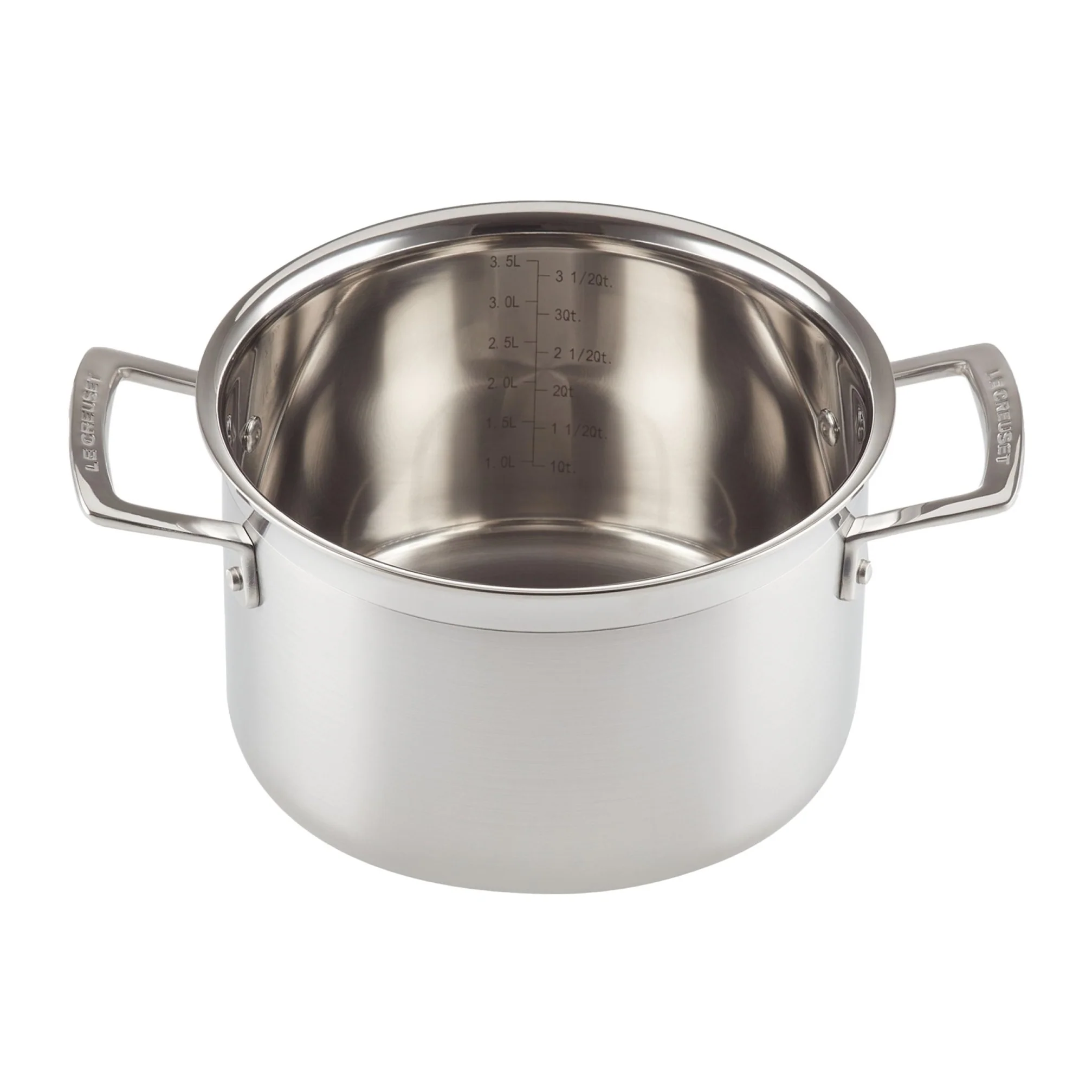 3-Ply Stainless Steel Deep Casserole Dish with Lid | 24cm - Image 4