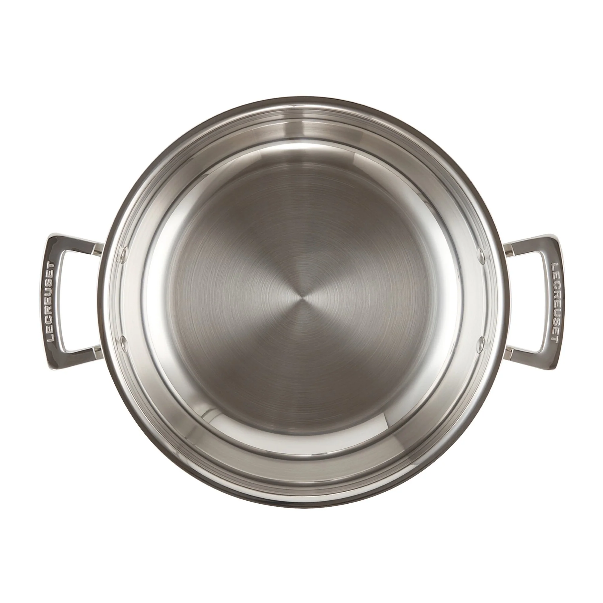 3-Ply Stainless Steel Shallow Casserole Dish with Lid | 26cm - Image 3