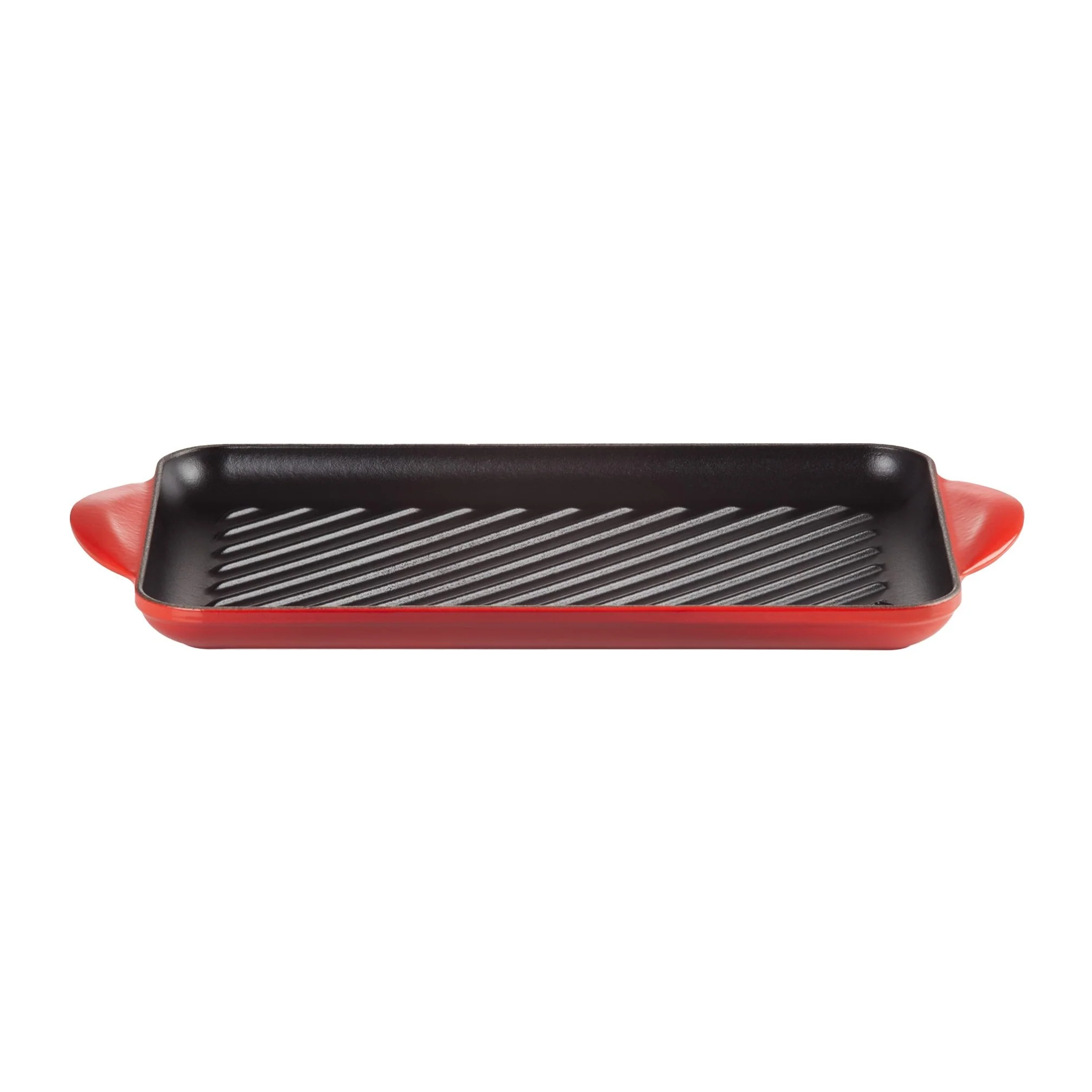 Cast Iron Rectangular Grill | Cerise | 32cm - Image 3