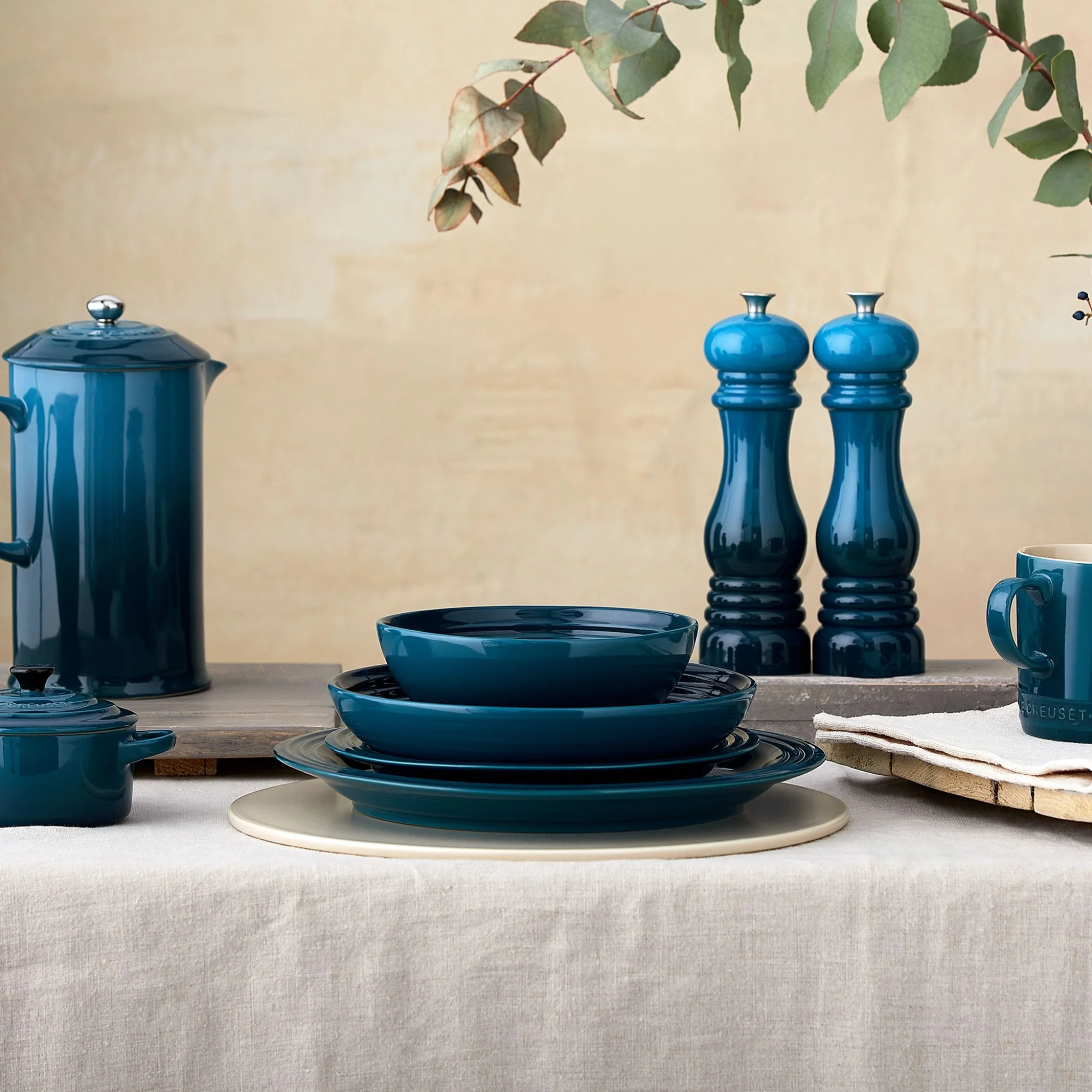 Cereal Bowl | Stoneware | Deep Teal | 16cm - Image 2