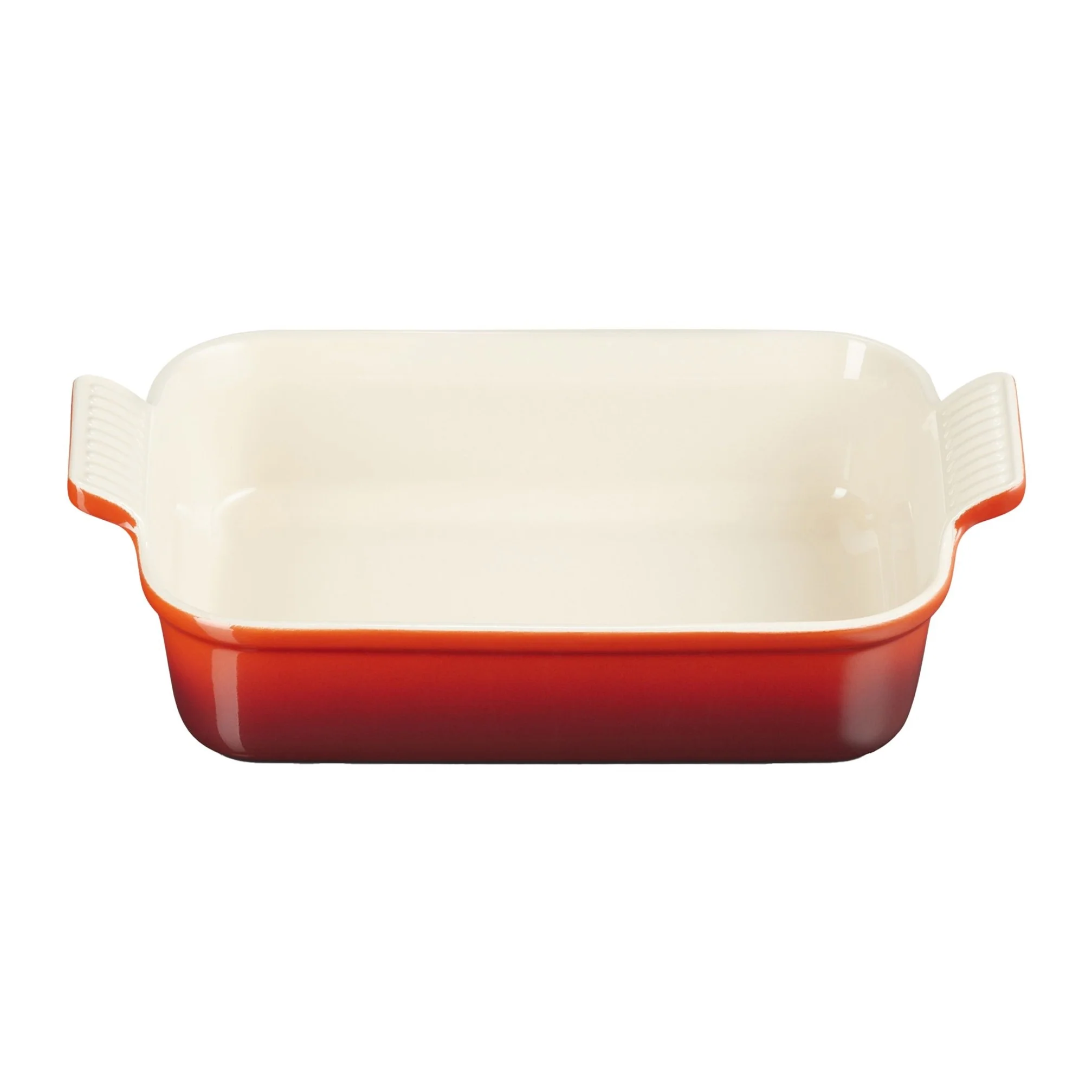 Deep Rectangular Heritage Dish | Stoneware | Cerise | 26cm - Image 4