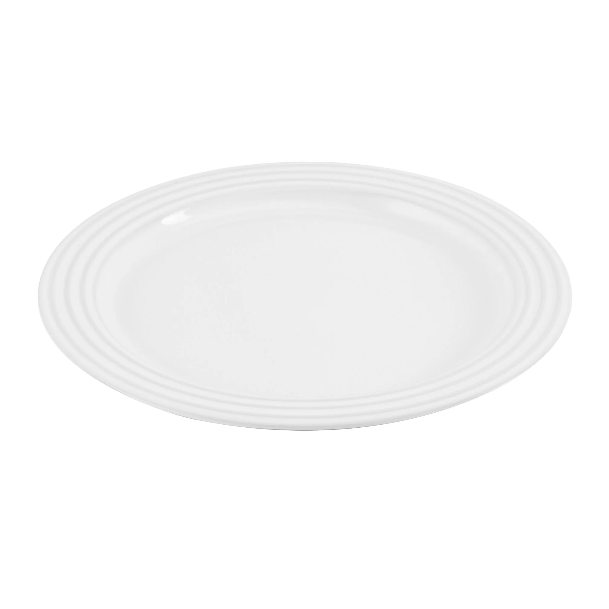 Dinner Plate | Stoneware | White | 27cm
